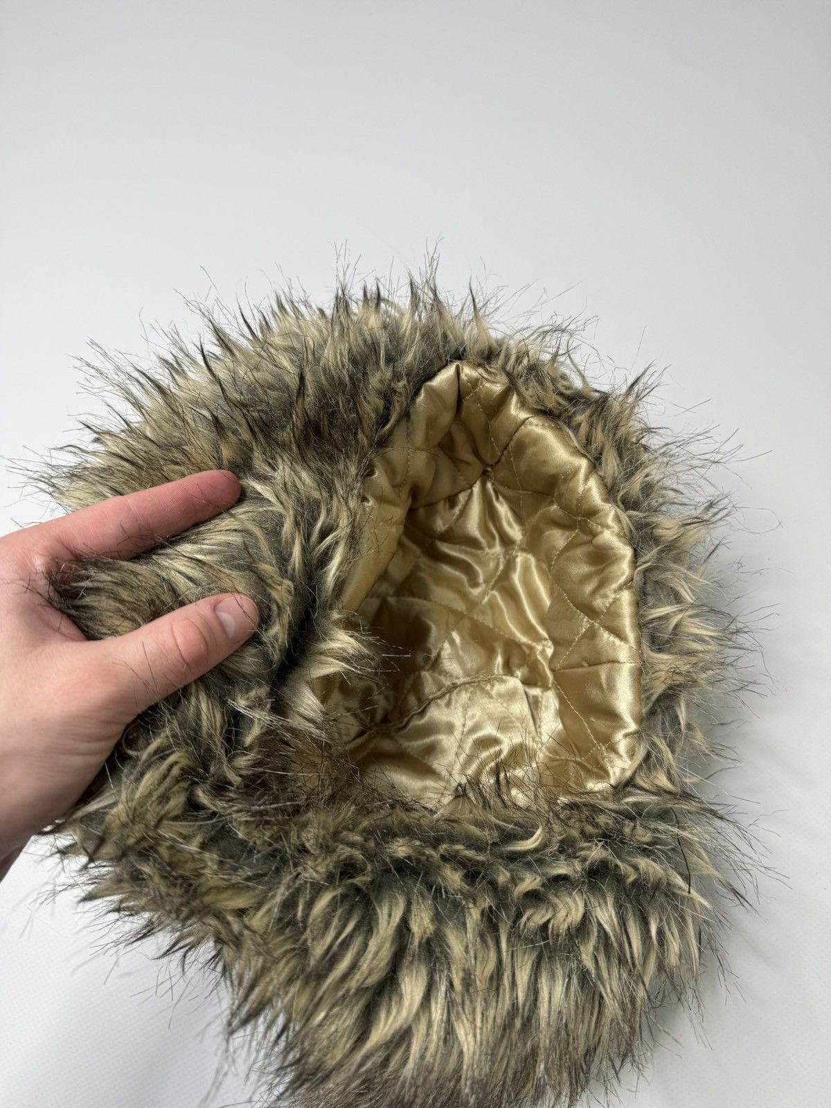 Vintage Vintage avant garde fur ushanka hat if6was9 lgb drip sk8 y2k Size ONE SIZE - 6 Thumbnail