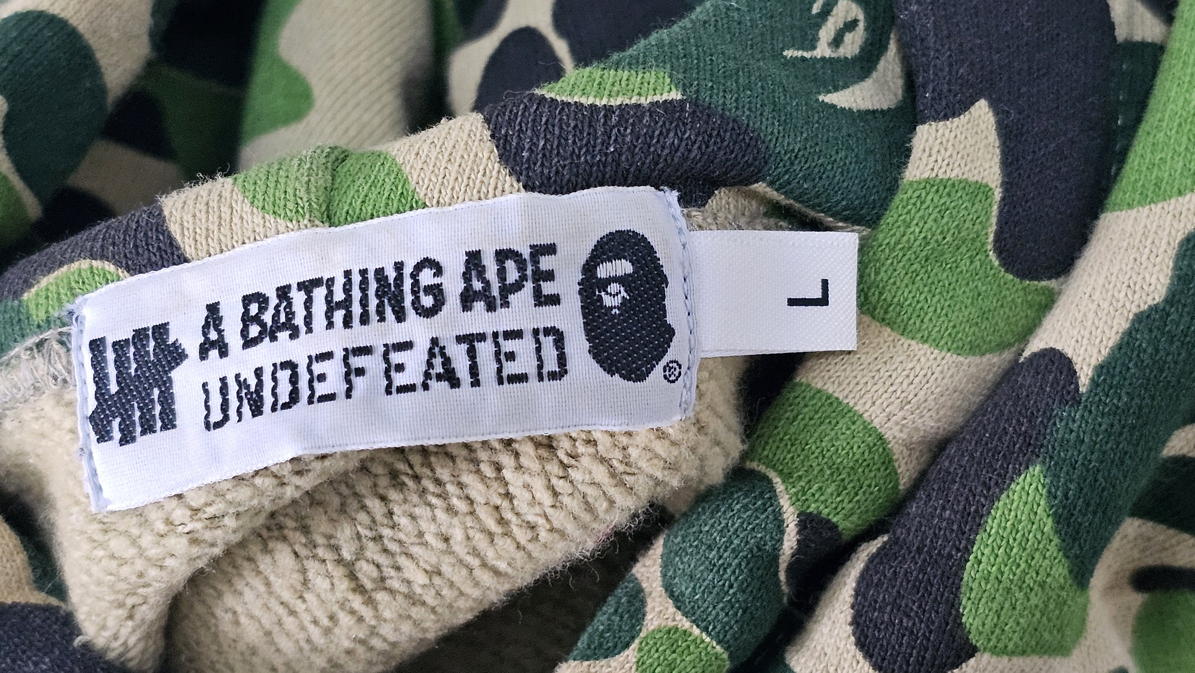 Bape × Undefeated Bape x Undefeated ABC Camo Pullover Hoodie Size US L / EU 52-54 / 3 - 8 Thumbnail