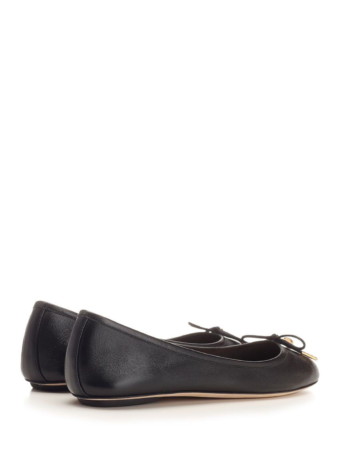 Chloe o1loc1c10226 Banana Ballerinas in Black Size US 7 / IT 37 - 3 Thumbnail