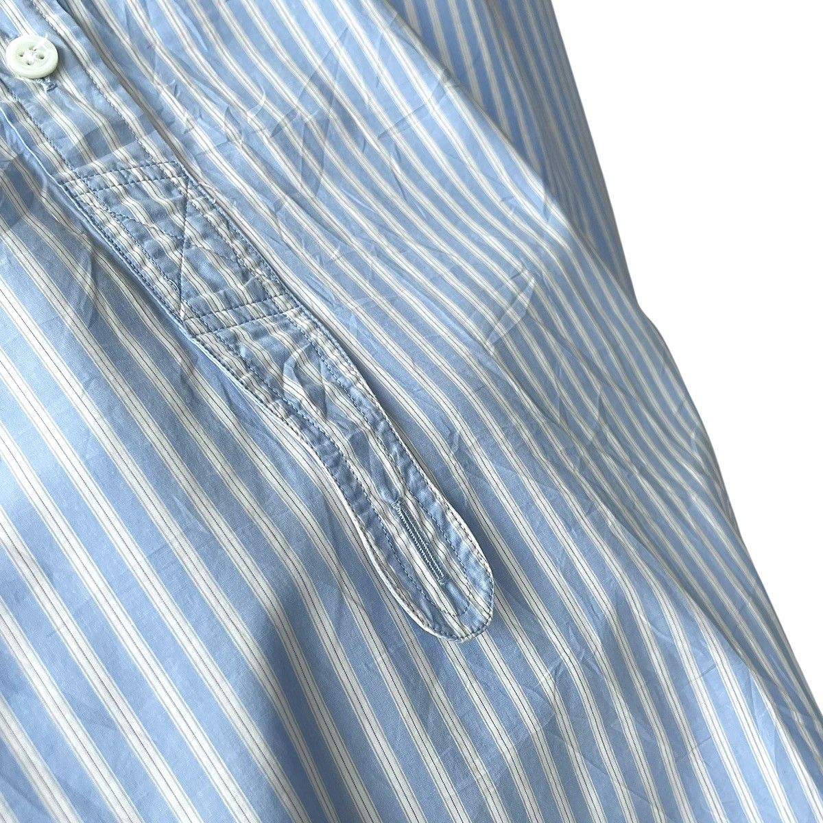 Margaret Howell Margarett Howell London MHL Stripe Pullover Shirt Size L / US 10 / IT 46 - 5 Thumbnail
