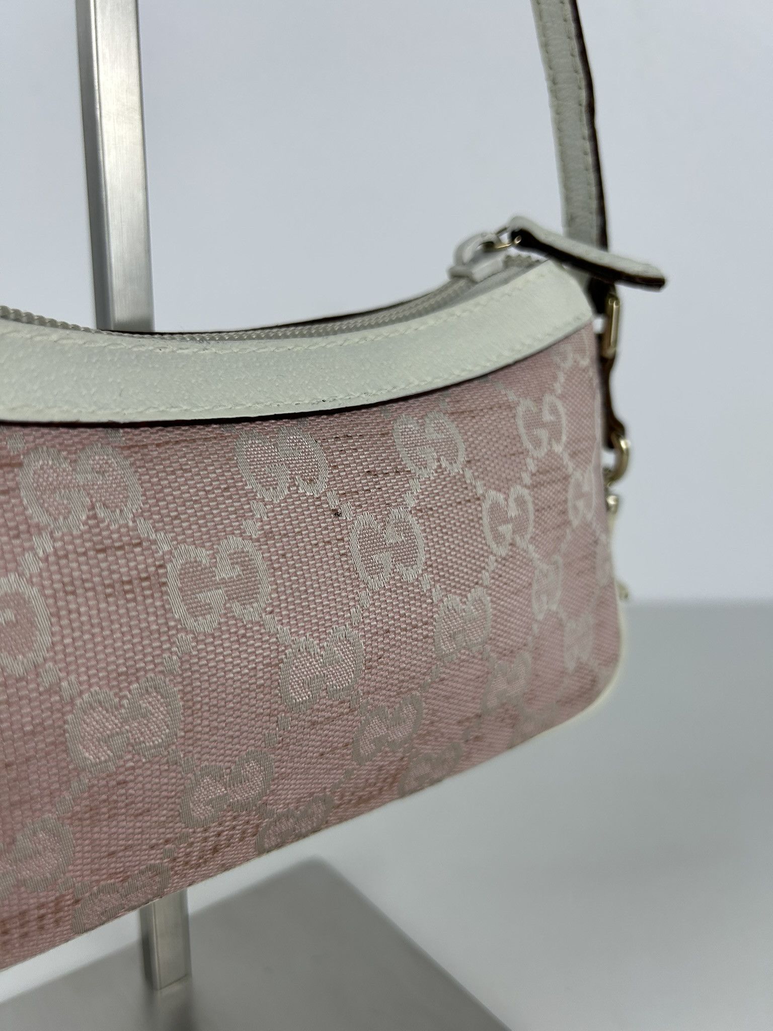 Gucci Gucci pink gg monogram canvas pochette Size ONE SIZE - 18 Thumbnail