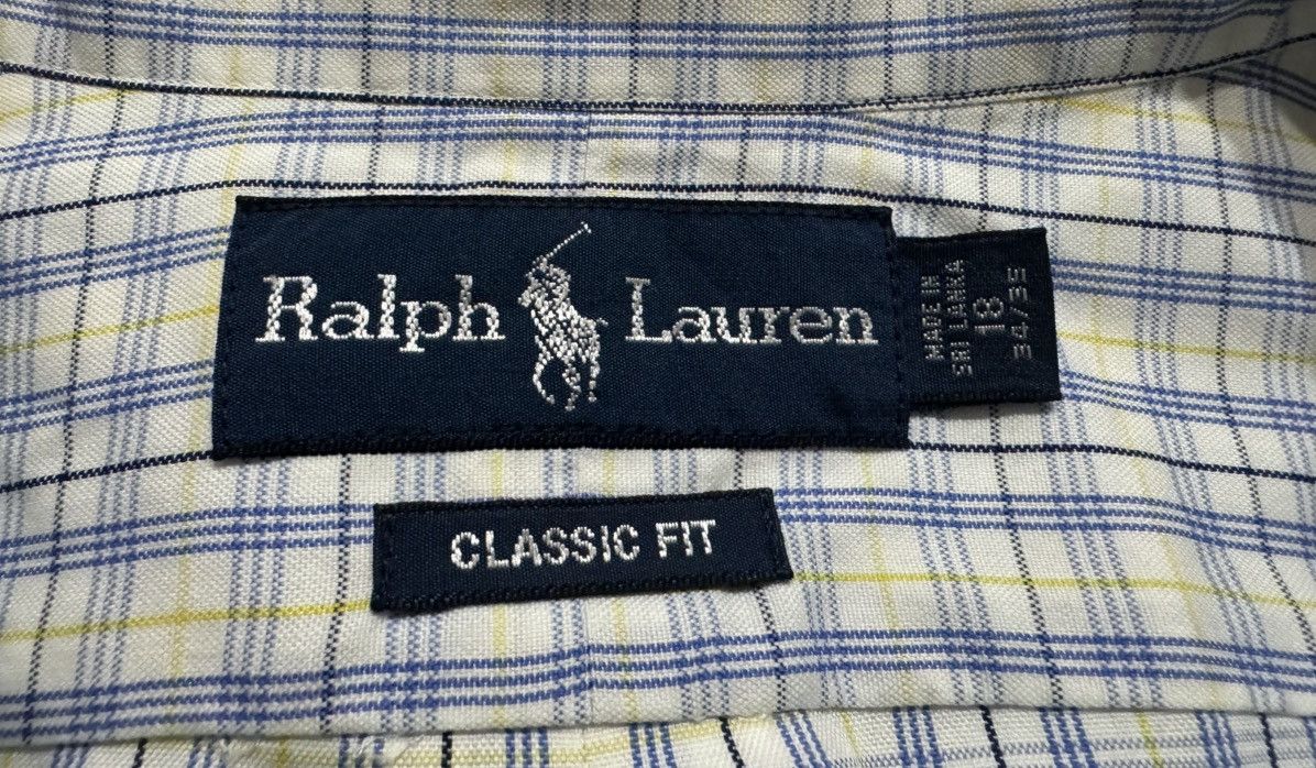 Polo Ralph Lauren × Ralph Lauren × Vintage Polo by Ralph Lauren Checkered Shirt Size US XXL / EU 58 / 5 - 4 Thumbnail