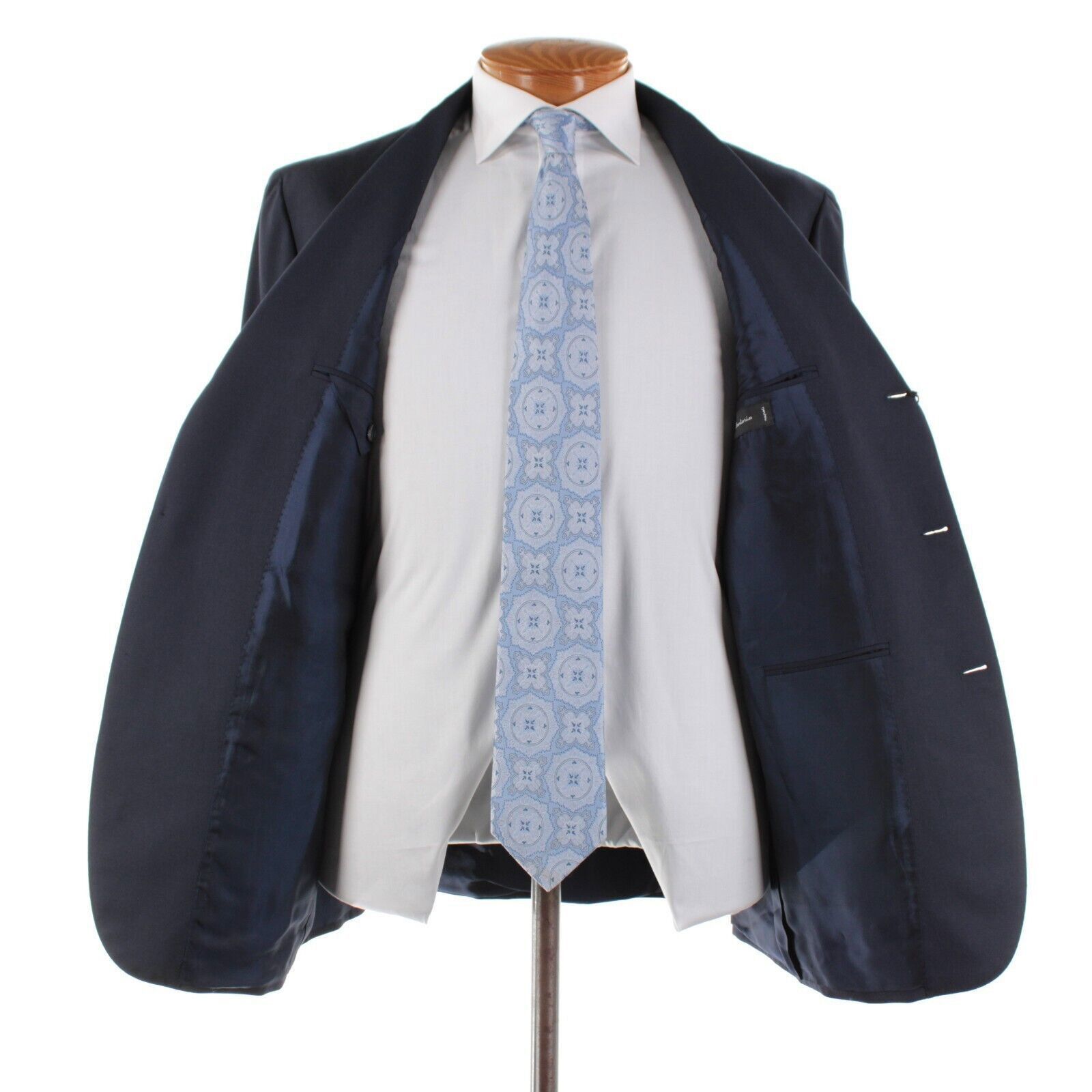 SARTORIO Sartorio Suit Size US 46 Regular in Blue Size 46R - 7 Thumbnail