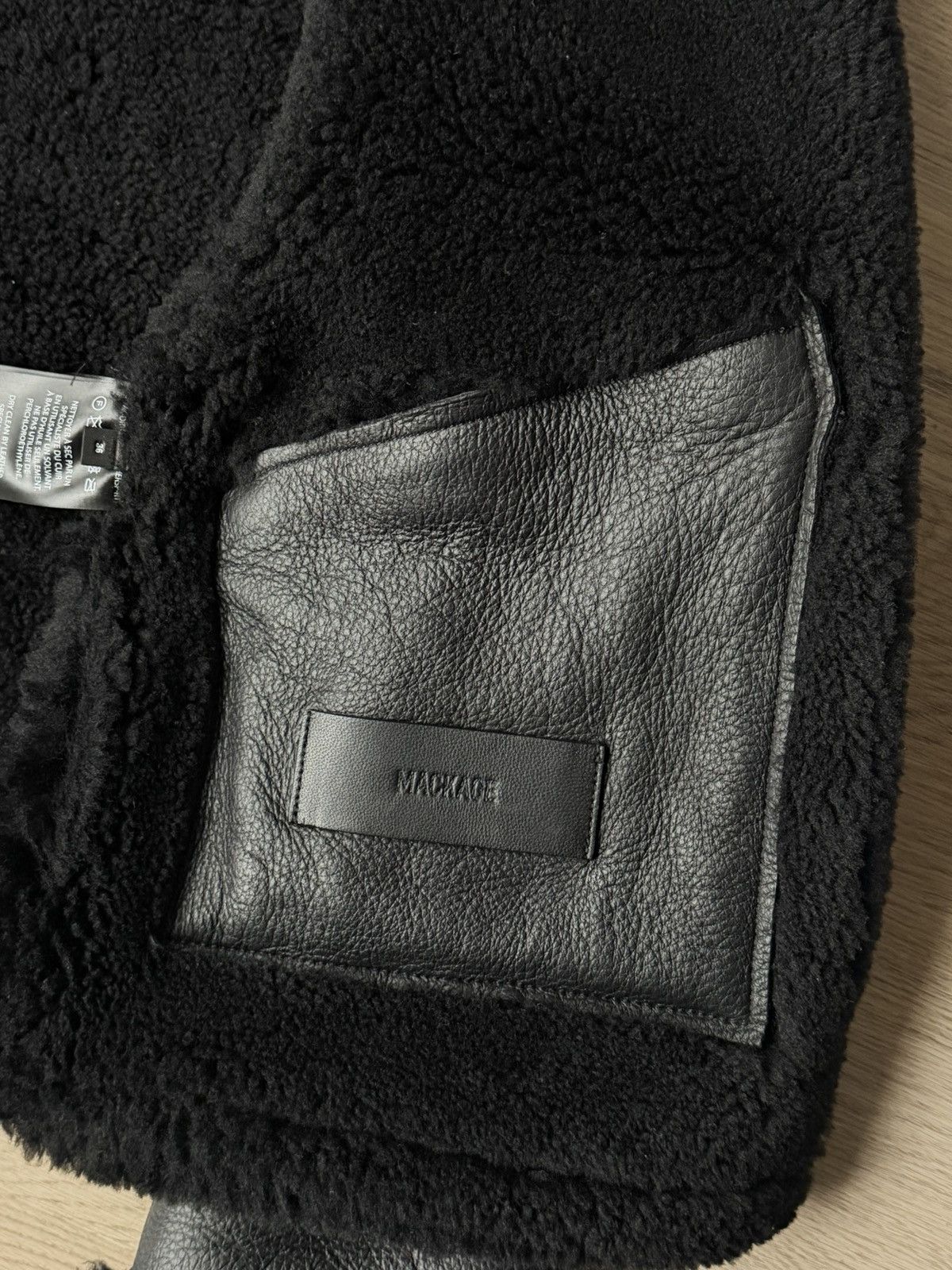 Mackage Mackage Kristian Black Sheepskin Shearling Coat Size US S / EU 44-46 / 1 - 11 Thumbnail