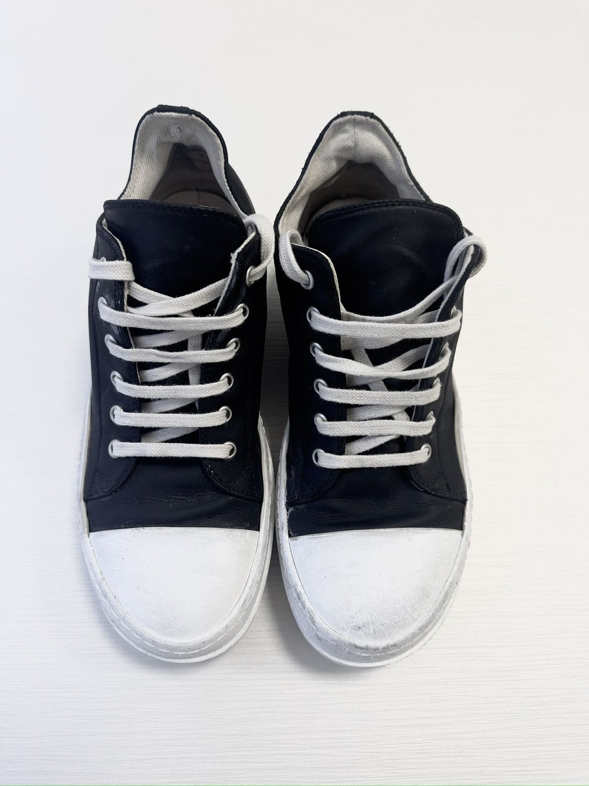 Rick Owens Drkshdw Rick Owned DRKSHDW Ramones low Size US 9 / IT 39 - 2 Thumbnail