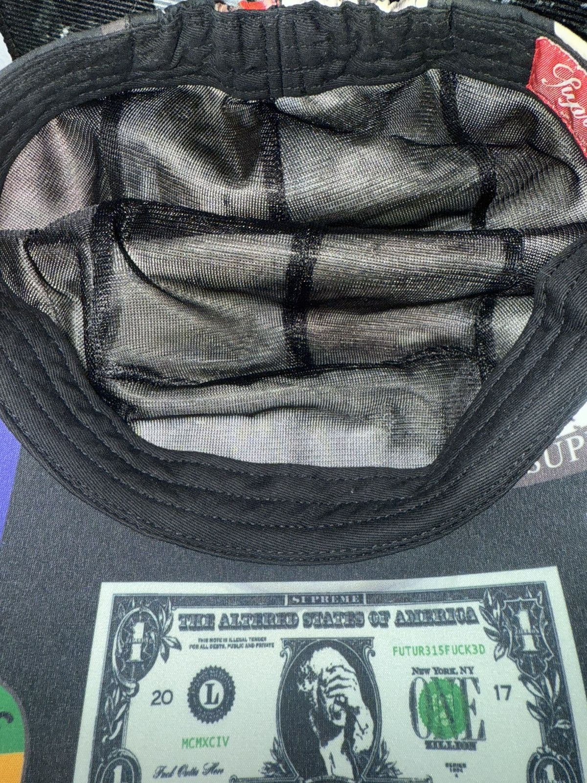 Supreme Supreme SS21 Gore-Tex Long Bill Camp Cap S/M Black Sticker Size ONE SIZE - 3 Thumbnail