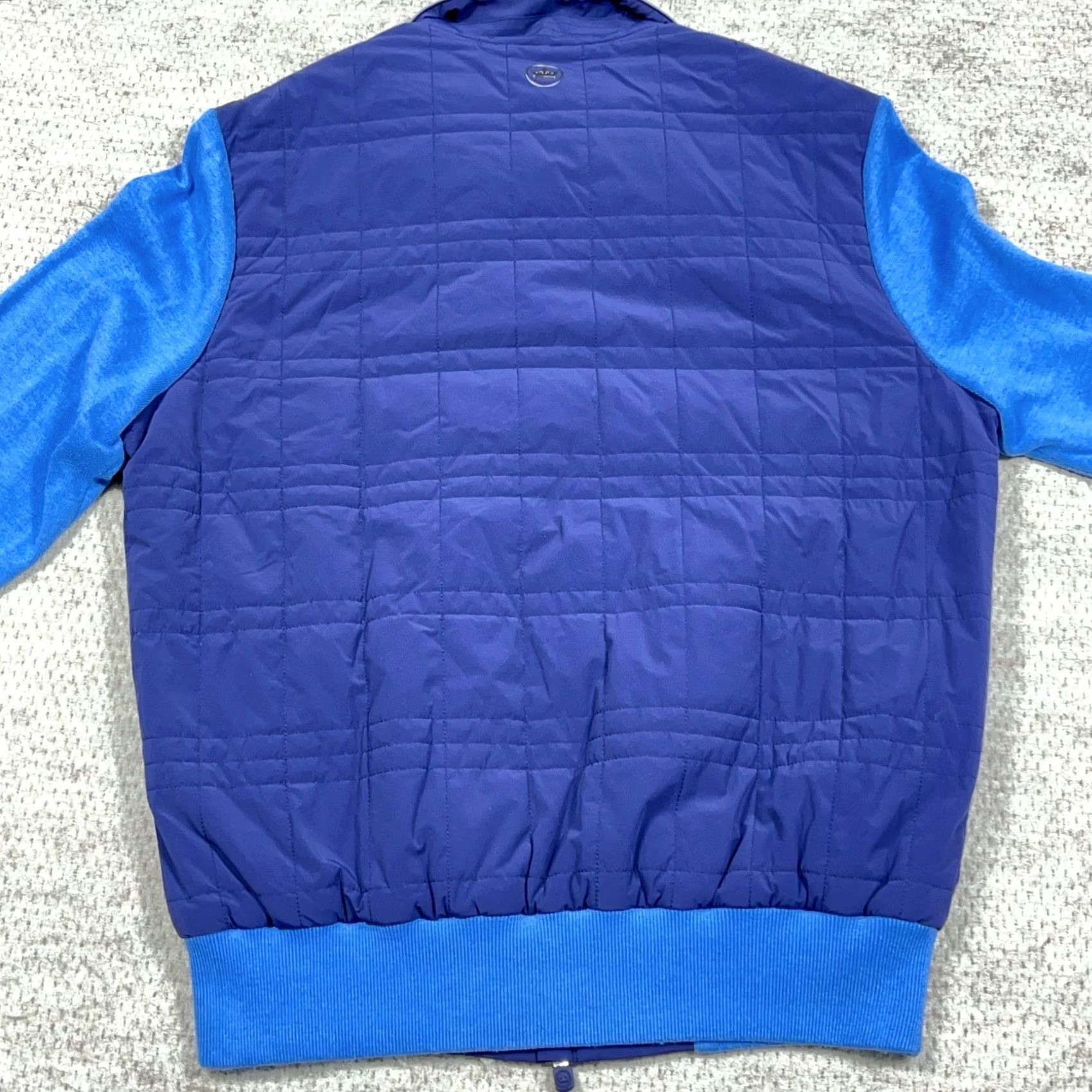 Peter Millar Peter Millar Stealth Light Jacket Men M Blue Quilted Full Zip Crown Size US M / EU 48-50 / 2 - 3 Thumbnail
