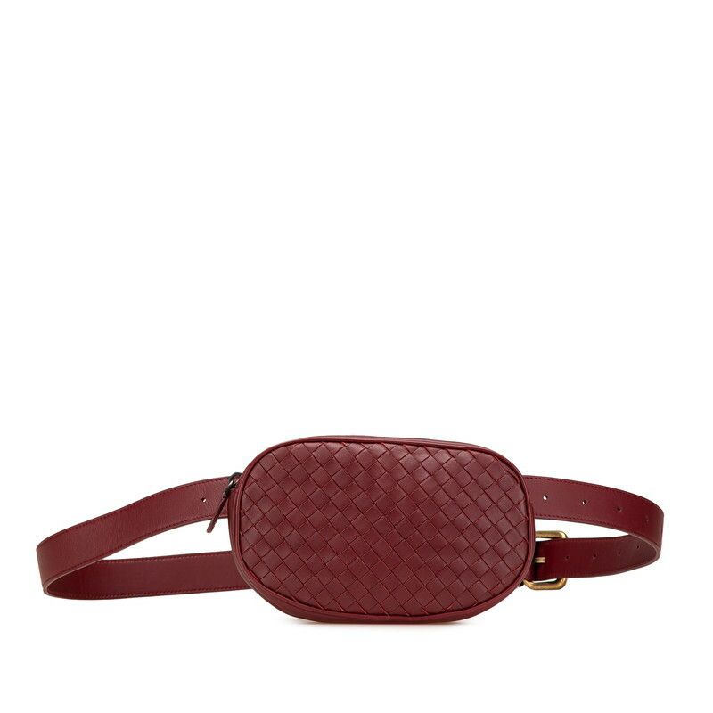 Bottega Veneta Bottega Veneta Intrecciato Leather Waist Bag
