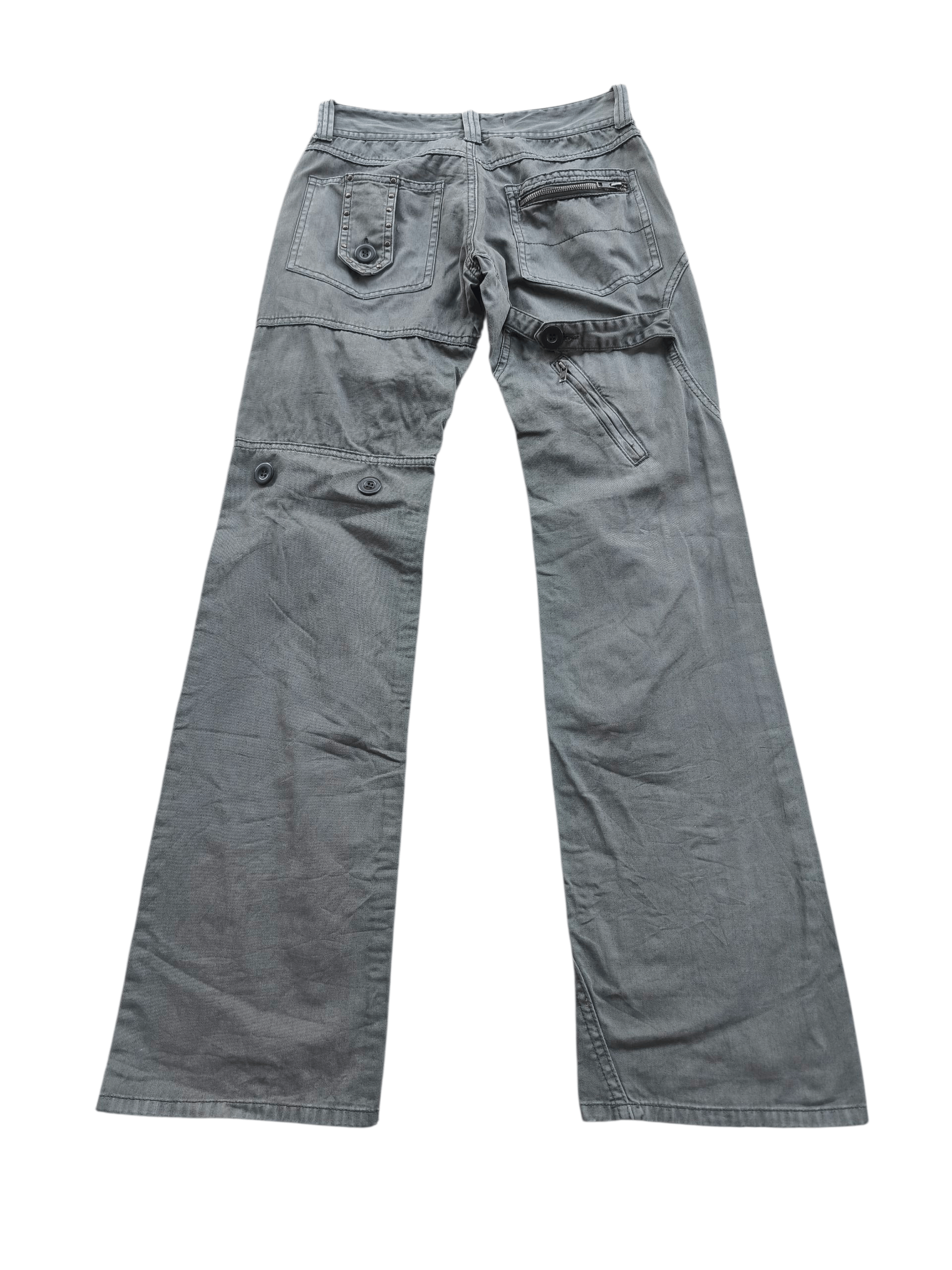 If Six Was Nine Xfrm assymetric flare pants Size US 30 / EU 46 - 5 Thumbnail
