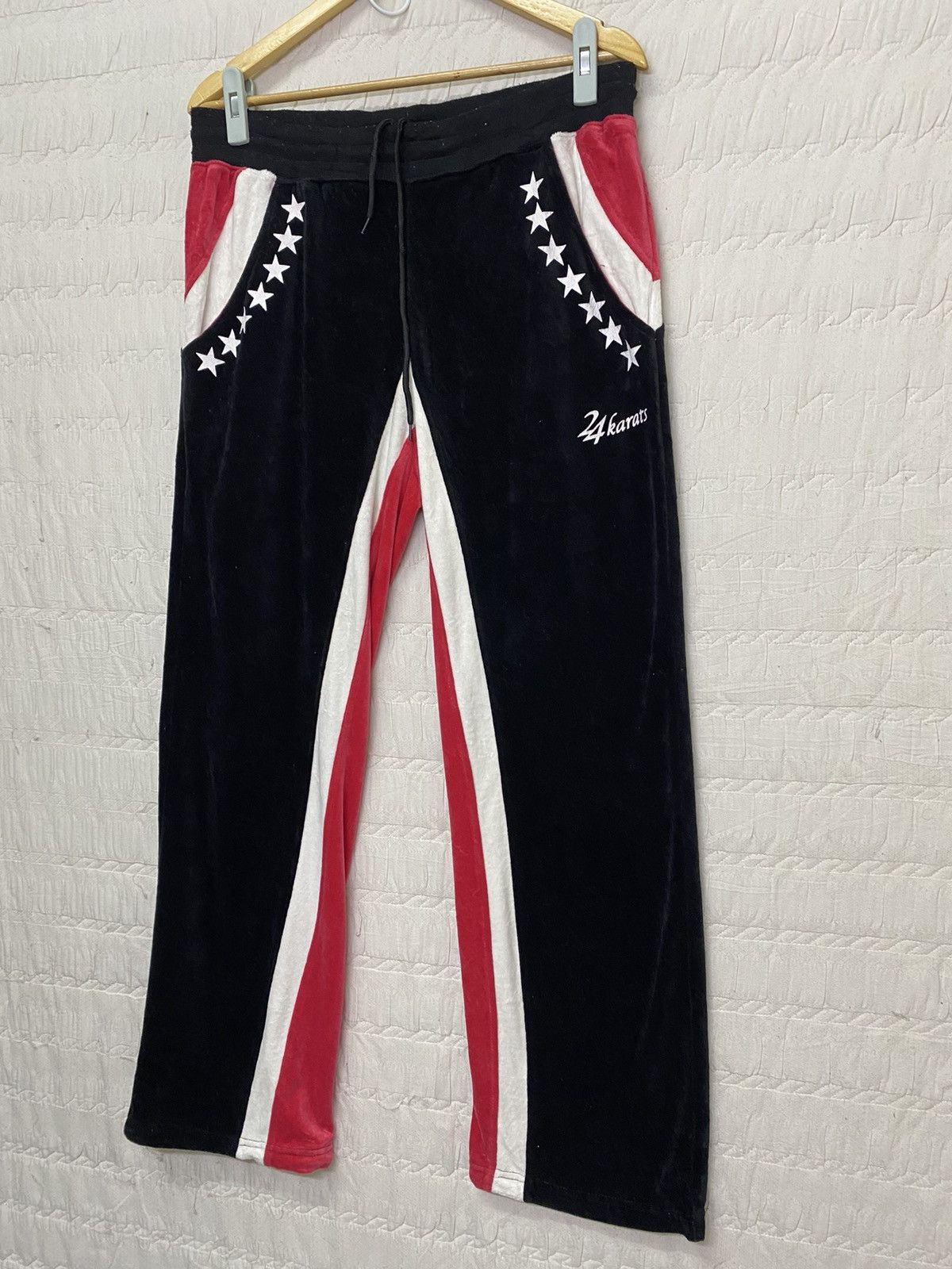 Designer × Japanese Brand (K) 24KARAT VELVET PANTS HYPEBEAST MULTICOLOUR Size 32" / US 10 / IT 46 - 3 Thumbnail