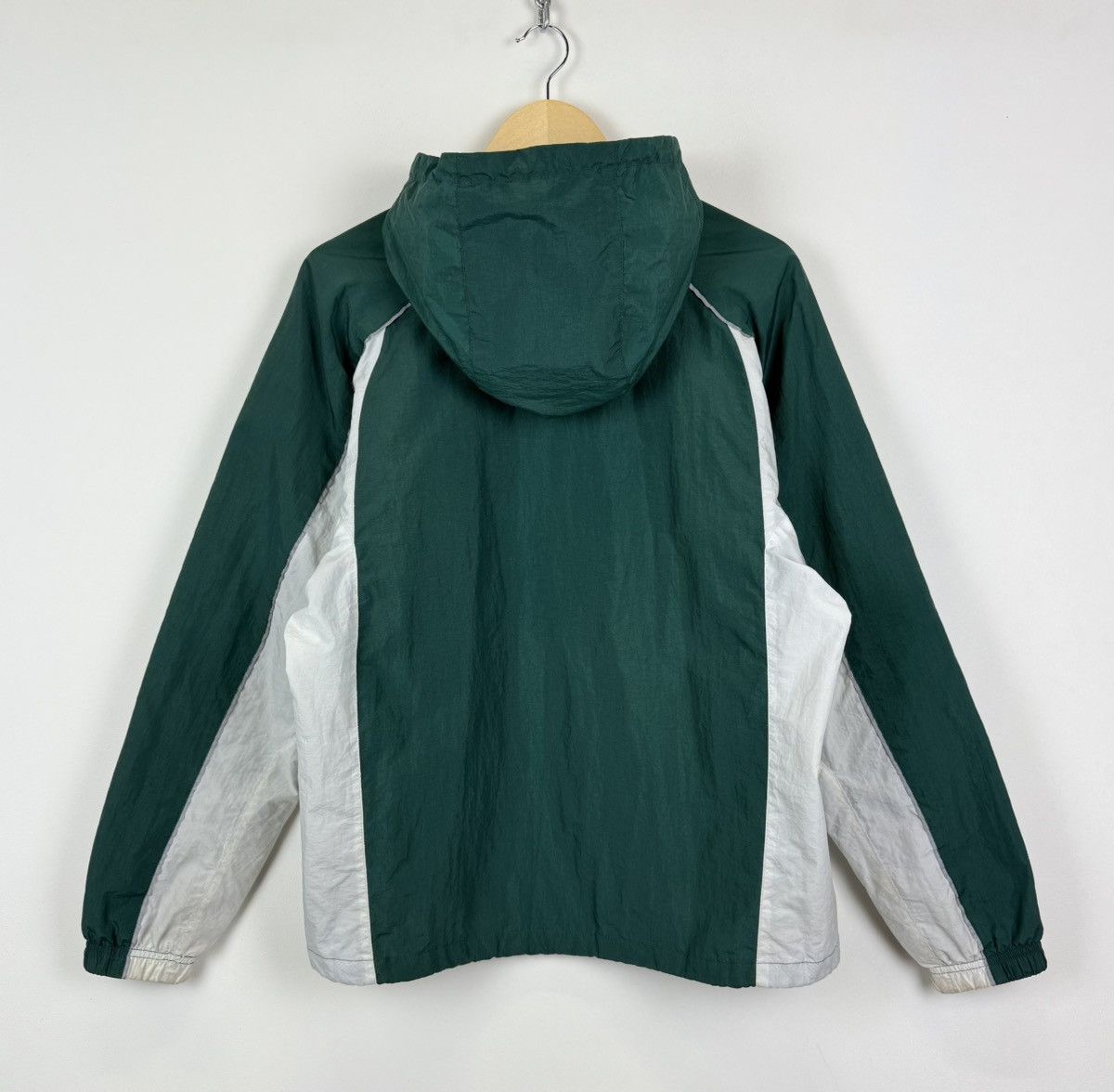 Corteiz Corteiz Spring Full Zip Nylon Jacket Green White Top Hooded Size US M / EU 48-50 / 2 - 17 Thumbnail