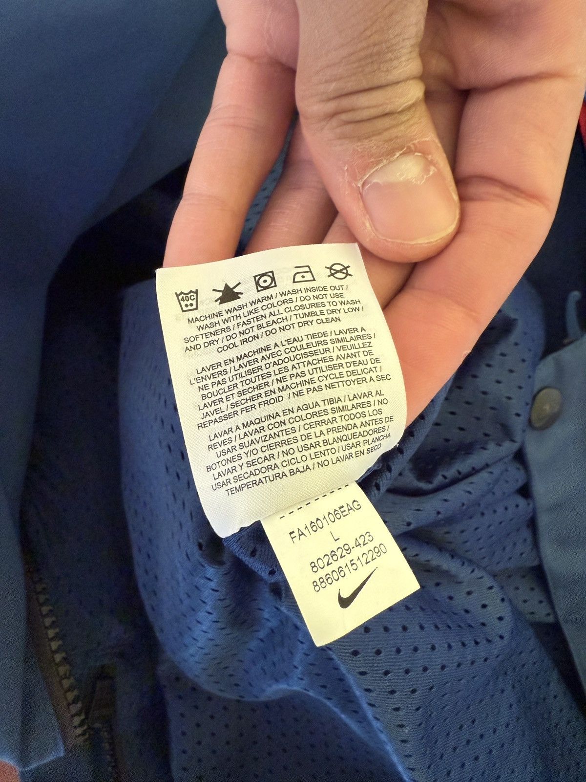 Nike Nike air raincoat Size US L / EU 52-54 / 3 - 11 Thumbnail