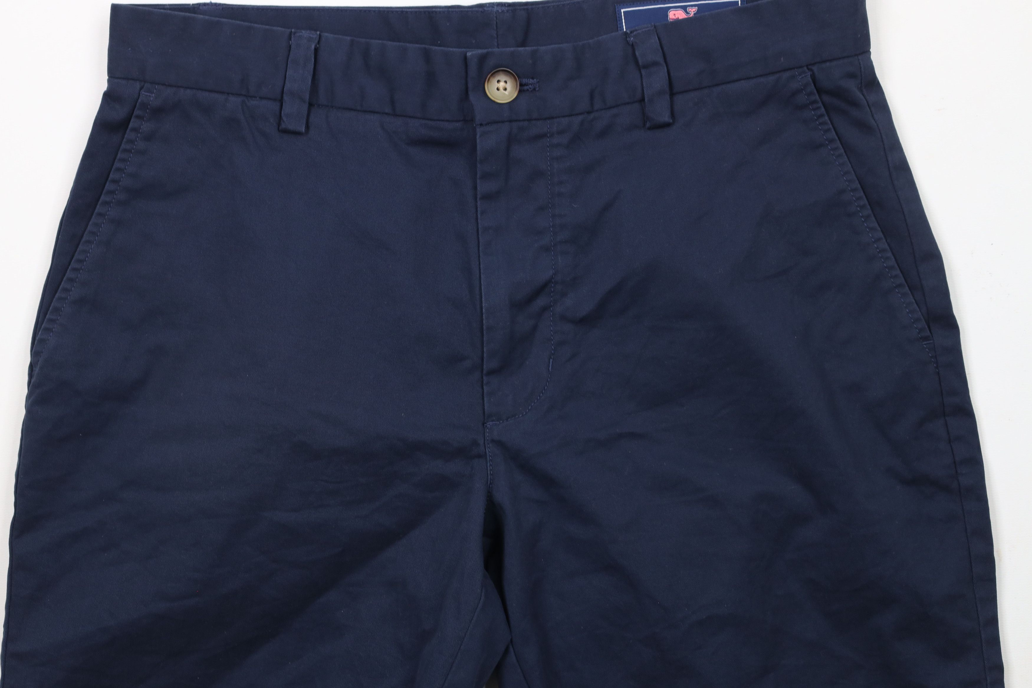 Vineyard Vines × Vintage Vineyard Vines Spell Above Knee Breaker Chino Shorts Blue Size US 30 / EU 46 - 3 Thumbnail