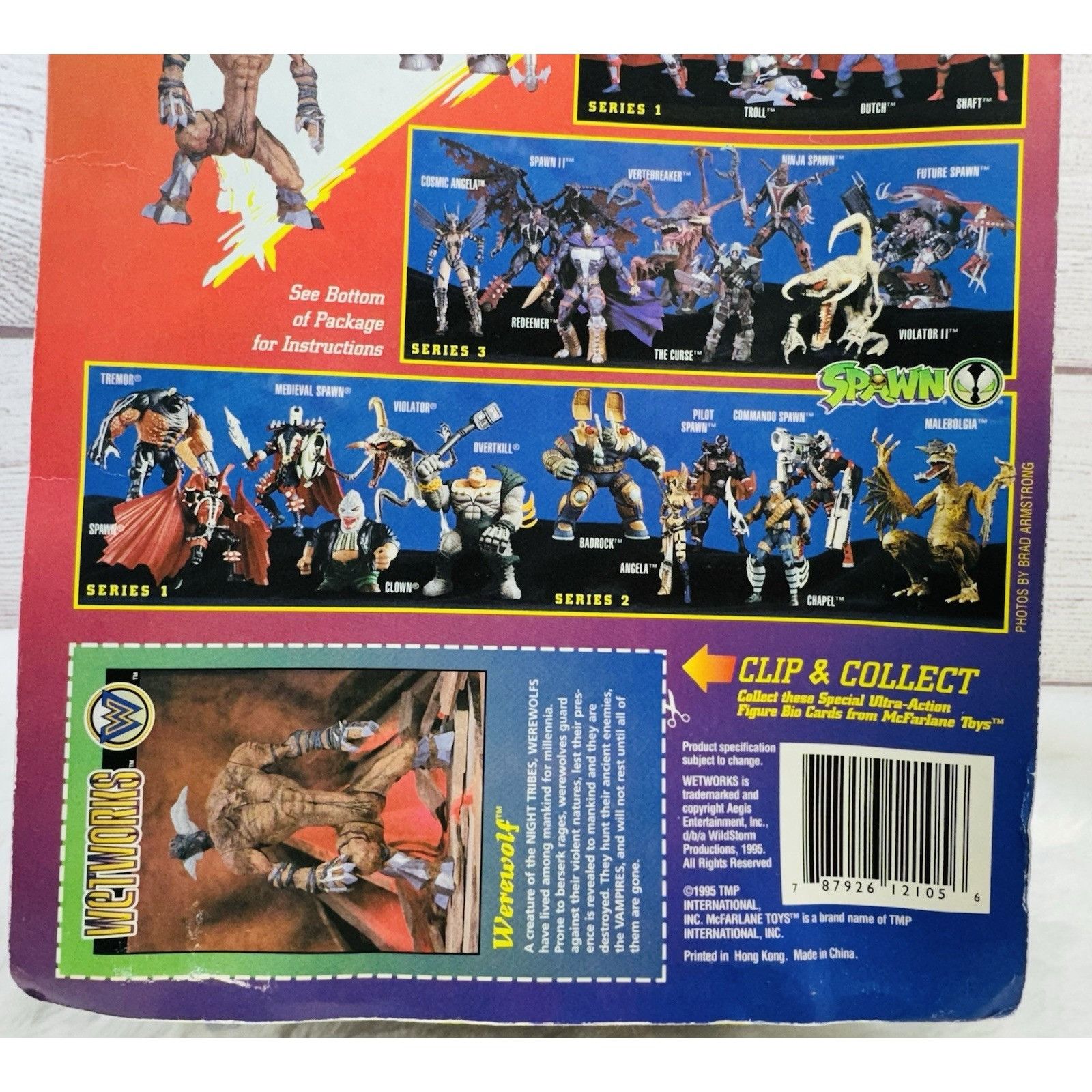 Other McFarlane Toys SPAWN "WEREWOLF" (1995) Special Edition Ultra Size ONE SIZE - 13 Thumbnail
