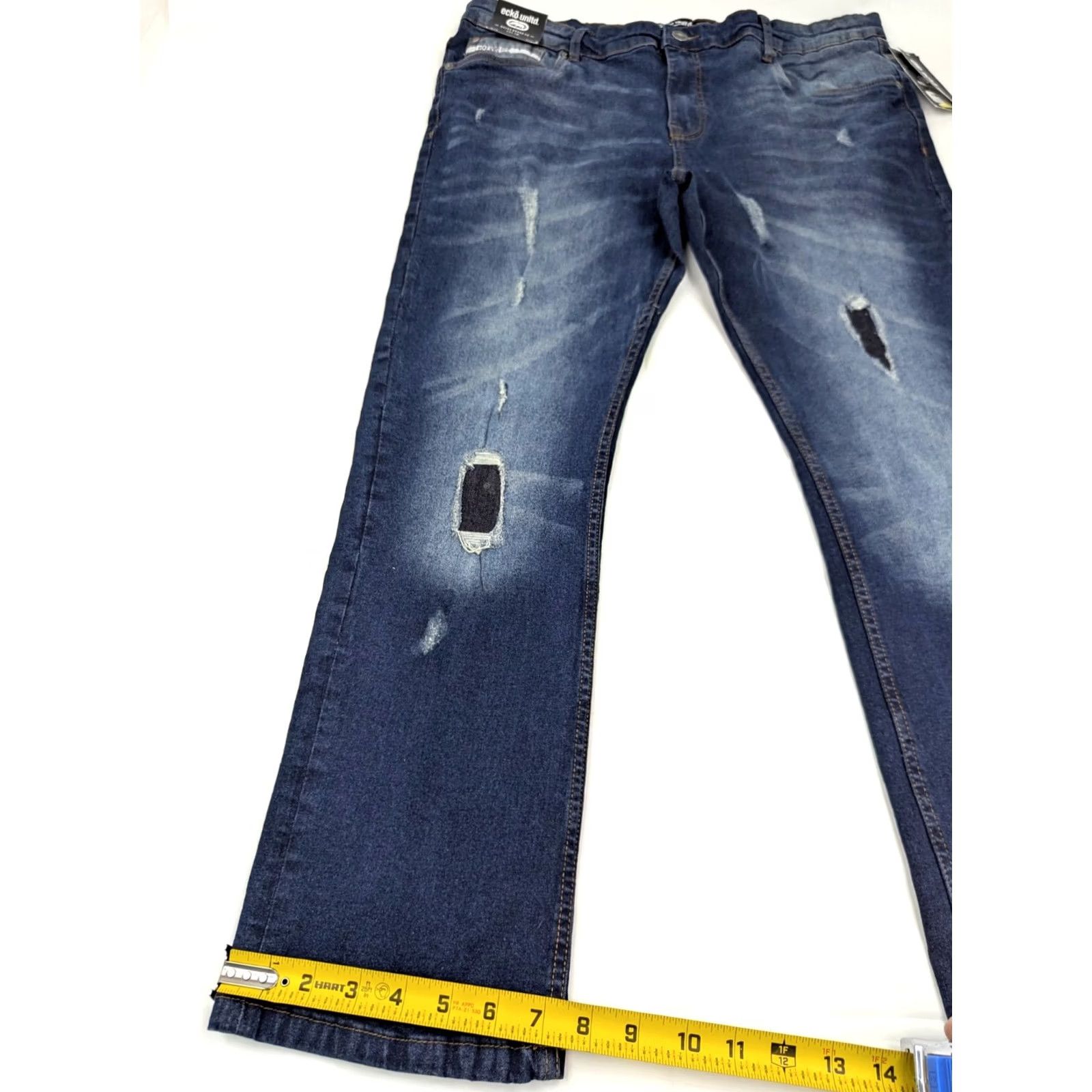 Ecko Unltd. VTG Ecko Unltd Jeans Shirt Distressed Boy? Size US 38 / EU 54 - 3 Thumbnail