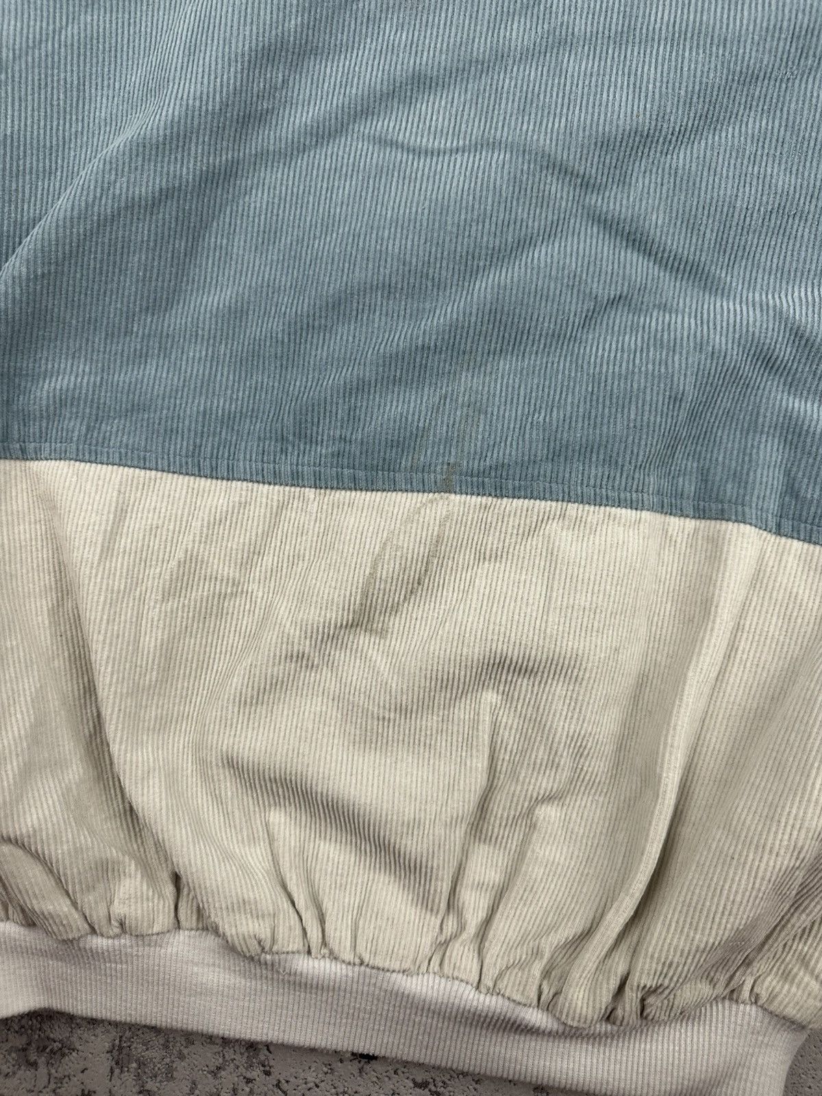 Designer Y2K Zaful Corduroy Colorblock Hooded Jacket Size US M / EU 48-50 / 2 - 12 Thumbnail