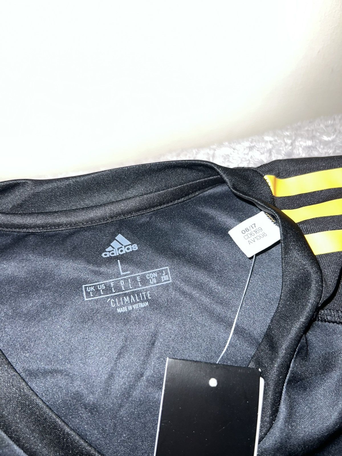 Adidas BELGIUM GOALKEEPER SHIRT HOME WORLD CUP 2018 No Size US L / EU 52-54 / 3 - 2 Thumbnail