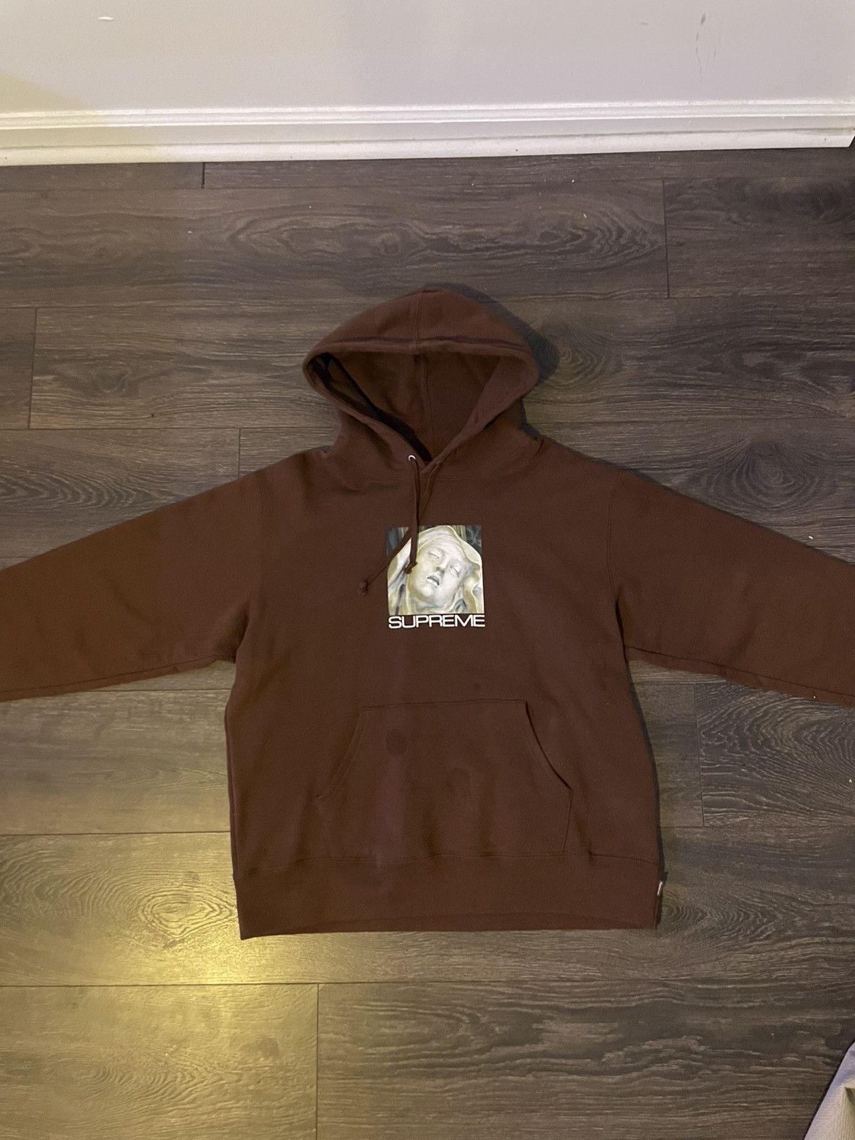 Supreme SUPREME Brown 'Ecstasy' Hoodie (FW21) Size US M / EU 48-50 / 2 - 1 Thumbnail