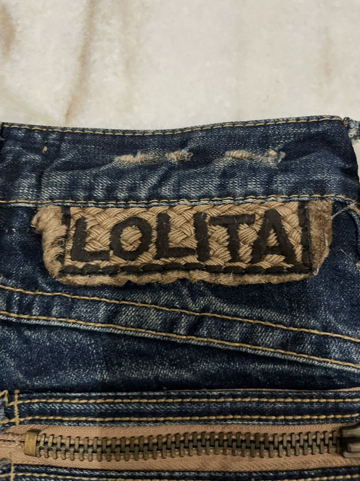 Japanese Brand Yoshitomo Nara Lolita jeans denim Size 29" - 16 Thumbnail