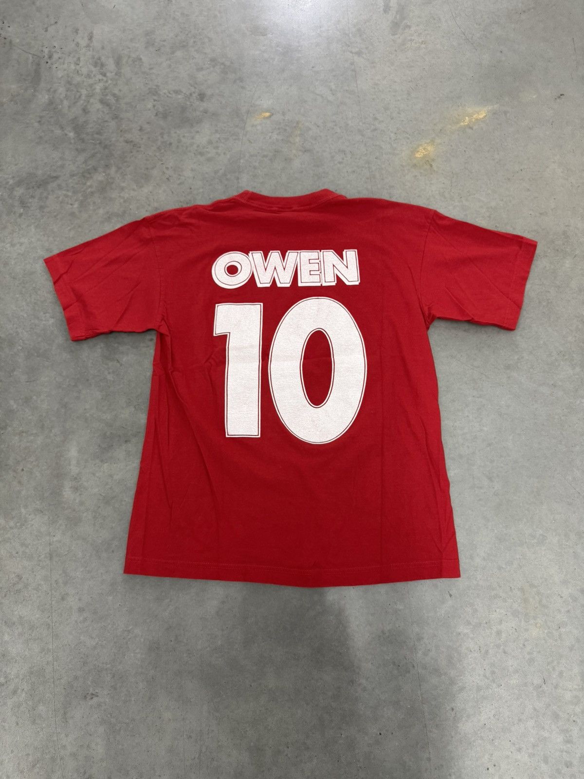Adidas Liverpool FC Micheal Oven Soccer Player T Shirt England M Size US M / EU 48-50 / 2 - 2 Thumbnail