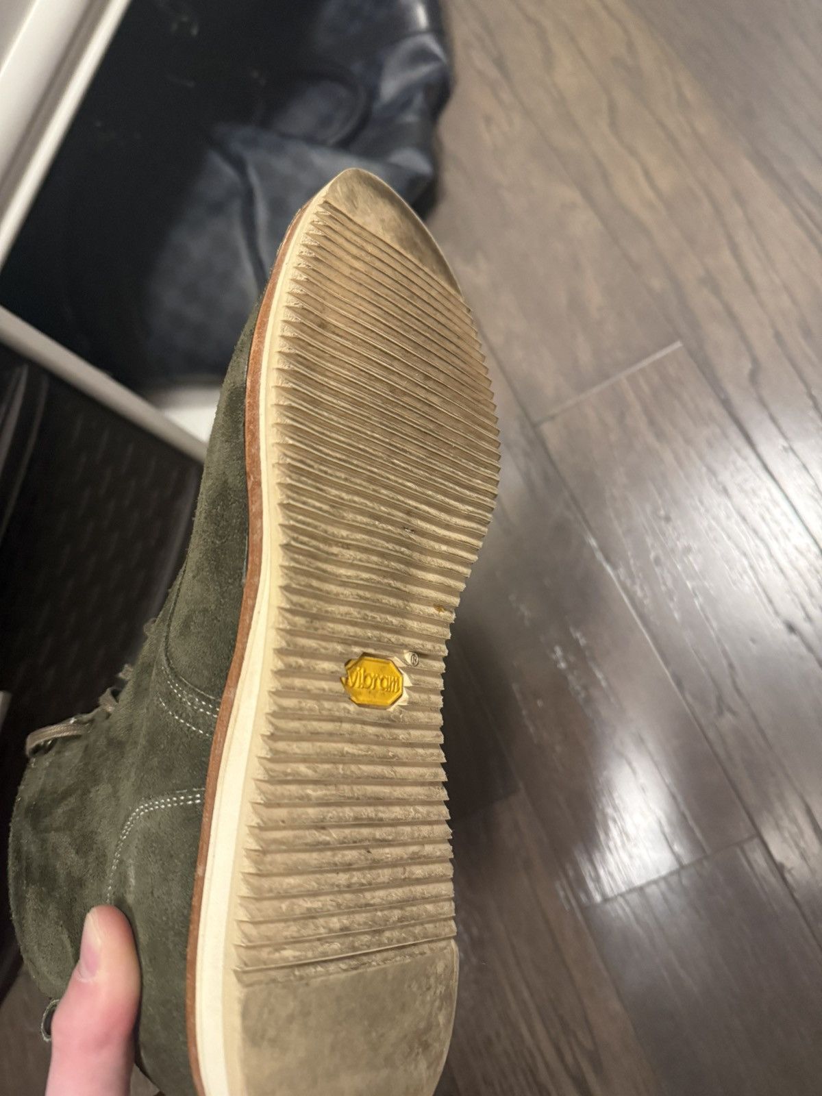 Viberg Viberg Service Boot in Hunter Green Taurus Roughout Size US 10.5 / EU 43-44 - 6 Thumbnail