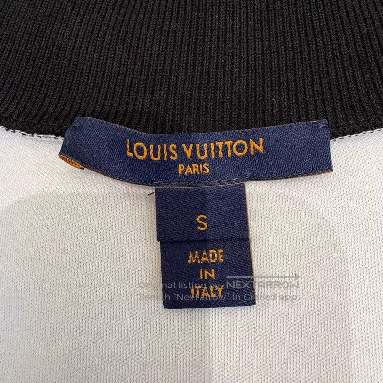 Louis Vuitton Louis Vuitton White chest logo zipper sweatshirt Size US S / EU 44-46 / 1 - 7 Thumbnail