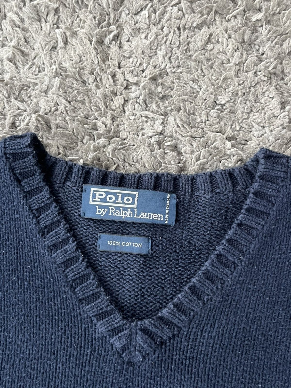 Polo Ralph Lauren Vintage Vest Sweater Ralph Lauren Throat V Streetwear Size US M / EU 48-50 / 2 - 4 Thumbnail
