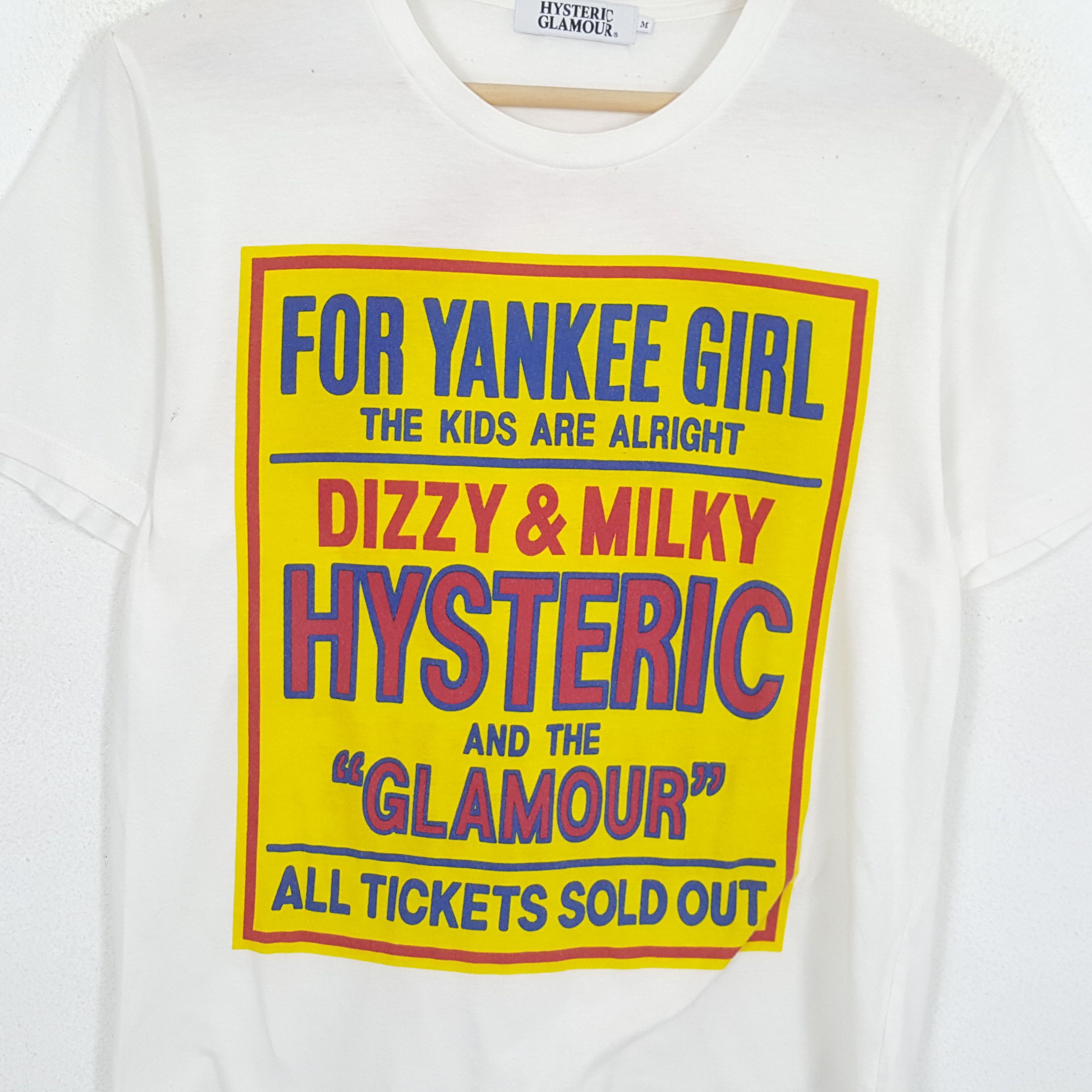 Hysteric Glamour × Japanese Brand × Vintage Vintage HYSTERIC GLAMOUR Japanese Fashion Brand T-Shirts Size US M / EU 48-50 / 2 - 4 Thumbnail