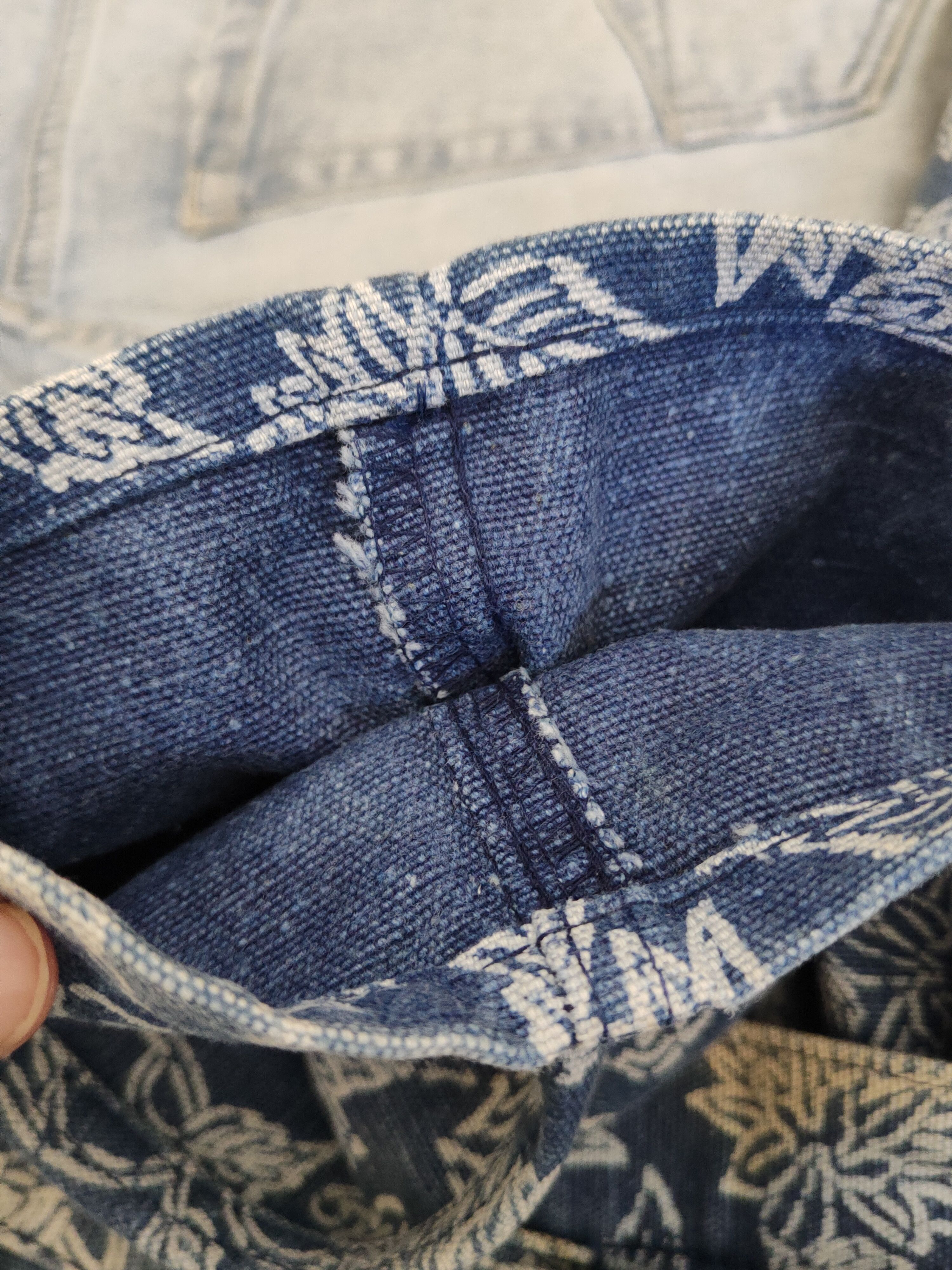 Japanese Brand Japan vintage art Blue Distressed Ripped denim Jeans #W1879 Size US 28 / EU 44 - 12 Thumbnail