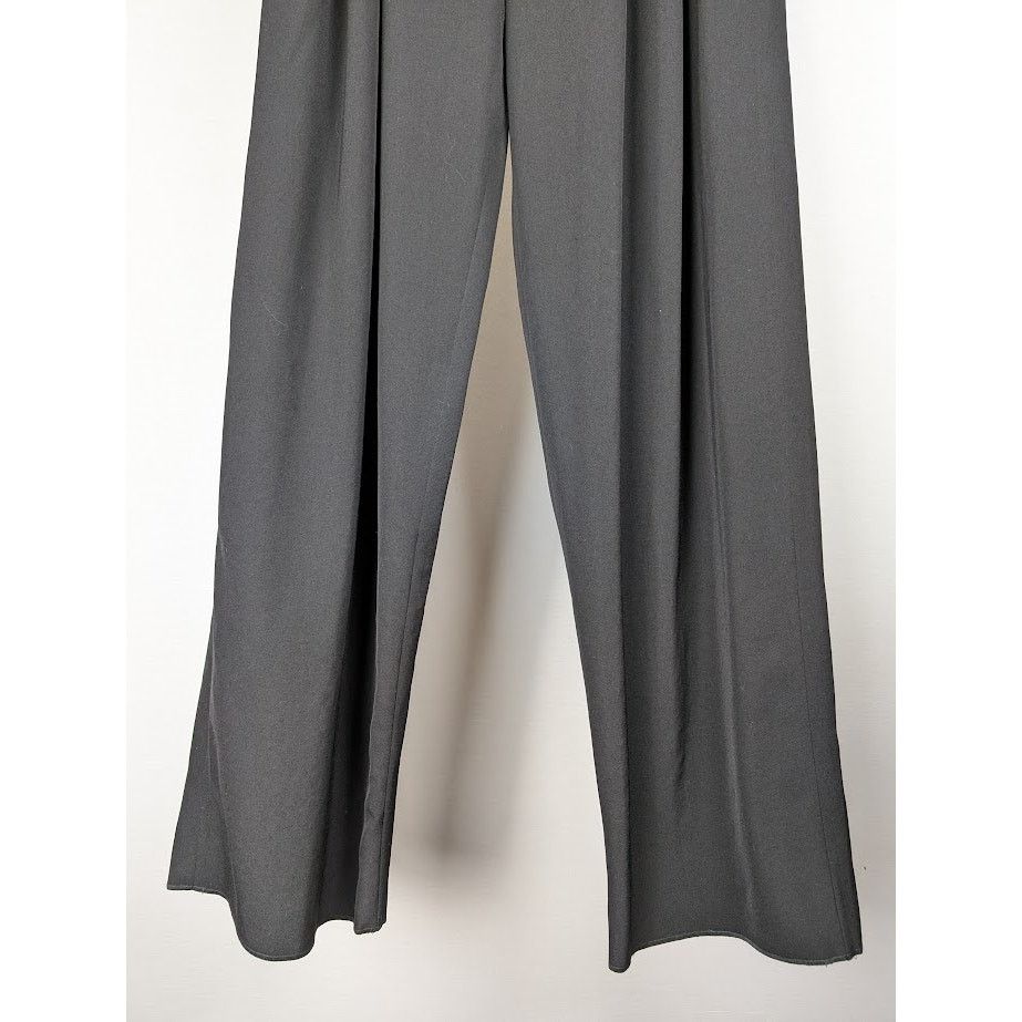 Saint Laurent Paris o1rshd1 Pants Gabardine Fluide in Noir Size US 30 / EU 46 - 4 Thumbnail