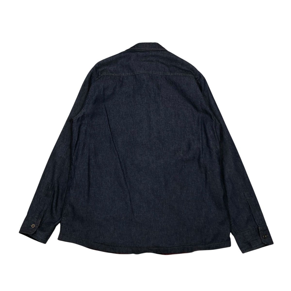Japanese Brand × Vintage 🔥VINTAGE CHORE DENIM WORK BLANKET JACKET PATRIZIO FRANCESCA Size US L / EU 52-54 / 3 - 3 Thumbnail