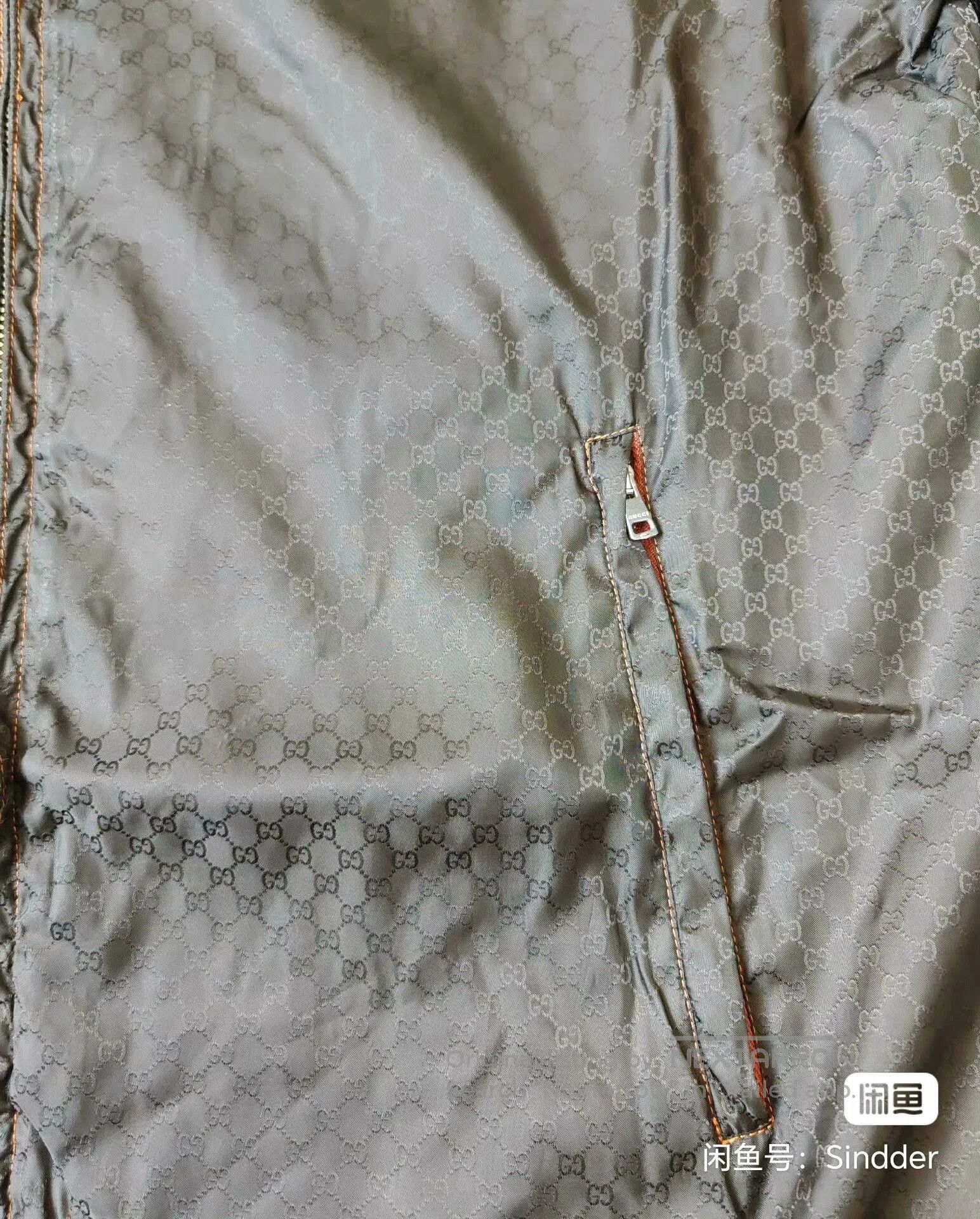 Gucci Gucci Men's Logo Print Jacket. Size US M / EU 48-50 / 2 - 7 Thumbnail