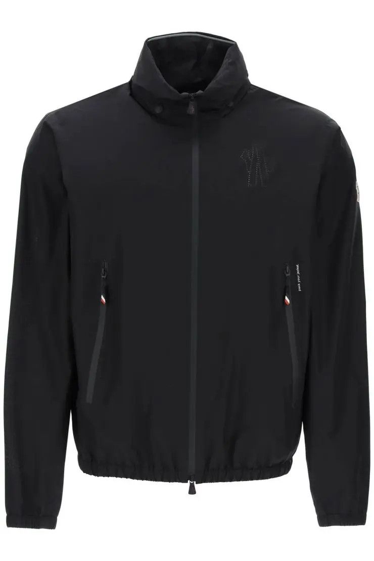 image of Moncler Grenoble O1S22I1N0324 Lightweight Jacket In Black, Men's (Size Small)