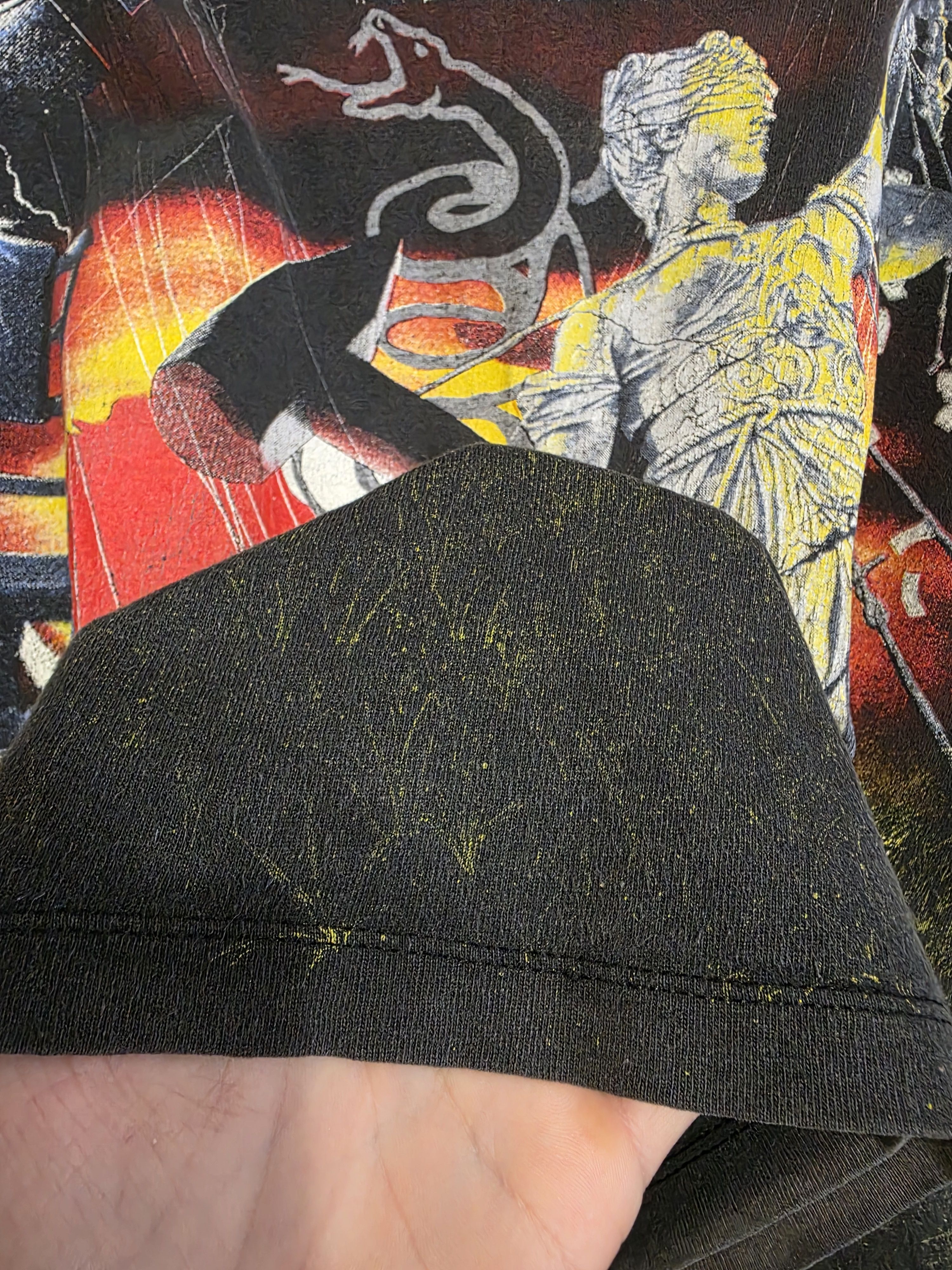 Metallica Rare Vintage 1991 Metallica All Over Print T-shirt Size XL Size US XL / EU 56 / 4 - 9 Thumbnail