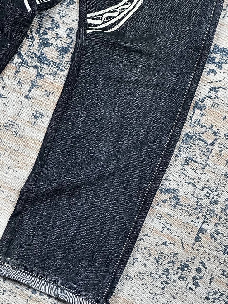 Japanese Brand Very Rare Your Local Dealer Printed Baggy Hip Hop Denim Size US 34 / EU 50 - 5 Thumbnail