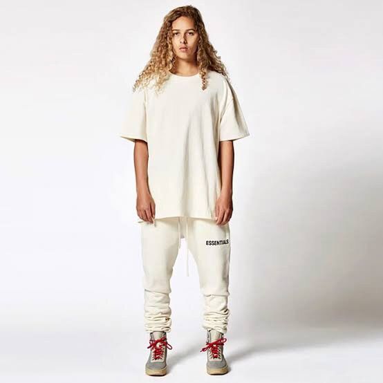 Essentials 2018 OG Fear Of God Essentials Cream Sweatpants Size US 34 / EU 50 - 15 Thumbnail