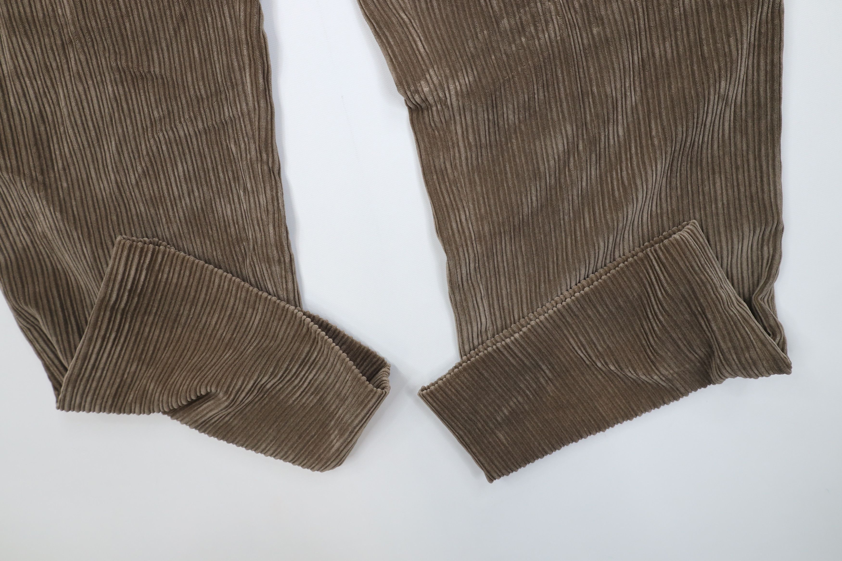 Vintage Vintage 90s Streetwear Wide Leg Corduroy Chino Pants Beige Size US 36 / EU 52 - 5 Thumbnail