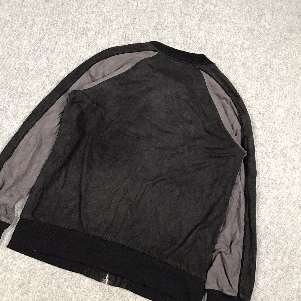 Japanese Brand × Vintage Semanticdesign Soft polyesters bomber jacket Size US M / EU 48-50 / 2 - 6 Thumbnail