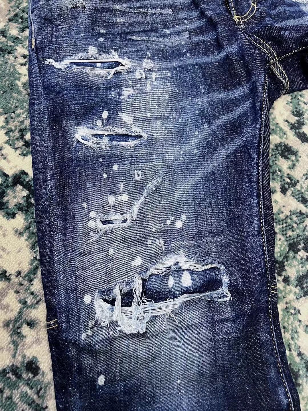 Dsquared2 Dsquared2 SAILOR 9-Length Slim Relaxed Distressed Patched 44 Size US 28 / EU 44 - 4 Thumbnail