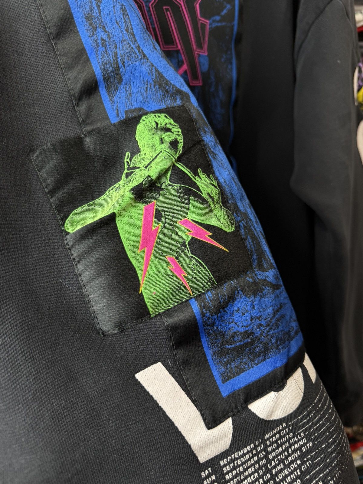 Diesel 💥 Rare! Patchwork Diesel Archive Hoodie Avant Garde Hype Size US M / EU 48-50 / 2 - 13 Thumbnail