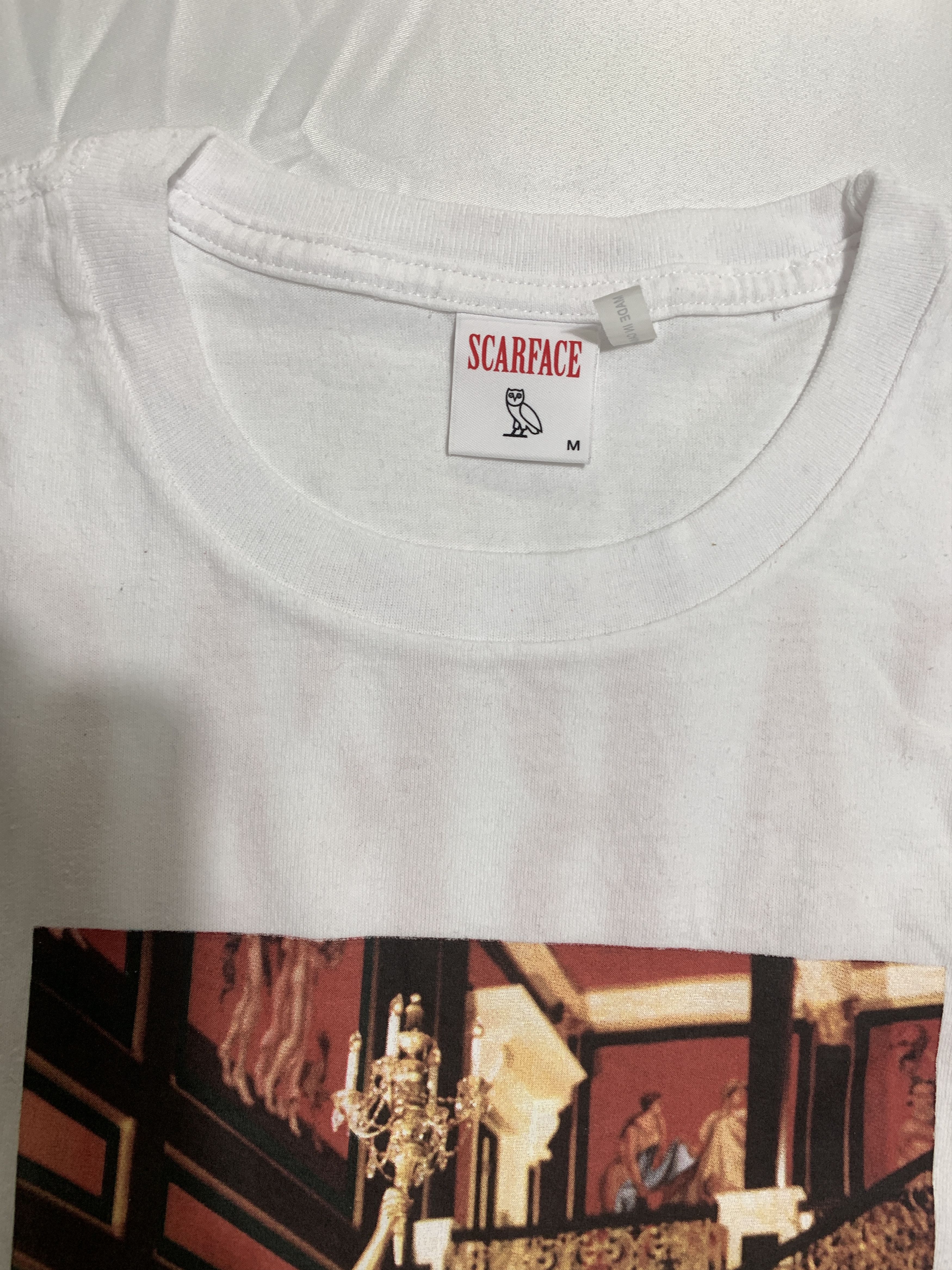 Drake OVO X SCARFACE TEE T-SHIRT Size US M / EU 48-50 / 2 - 4 Thumbnail