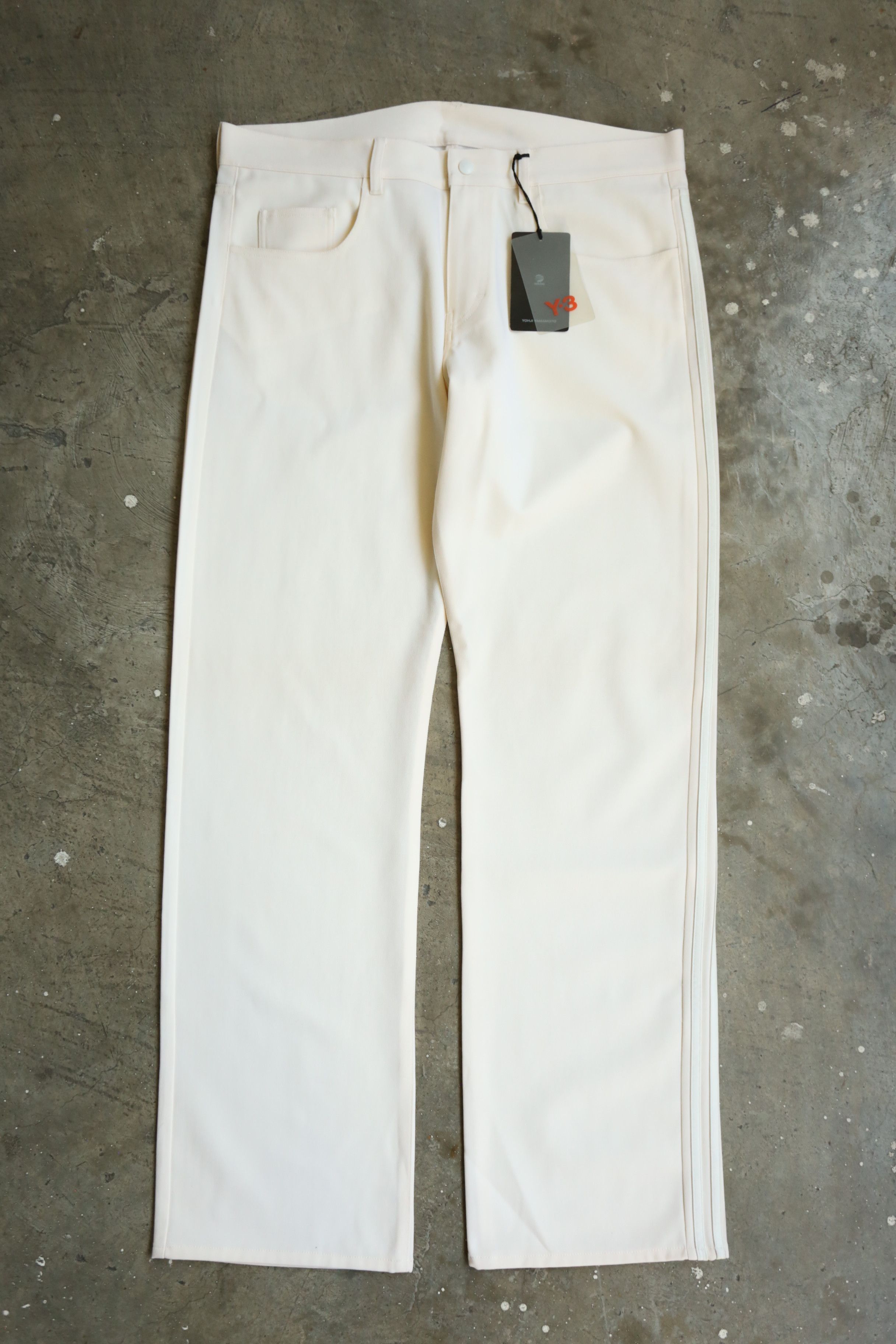 Y-3 Y-3 - S/S 04 - Three Stripe Trousers Size US 34 / EU 50 - 2 Thumbnail