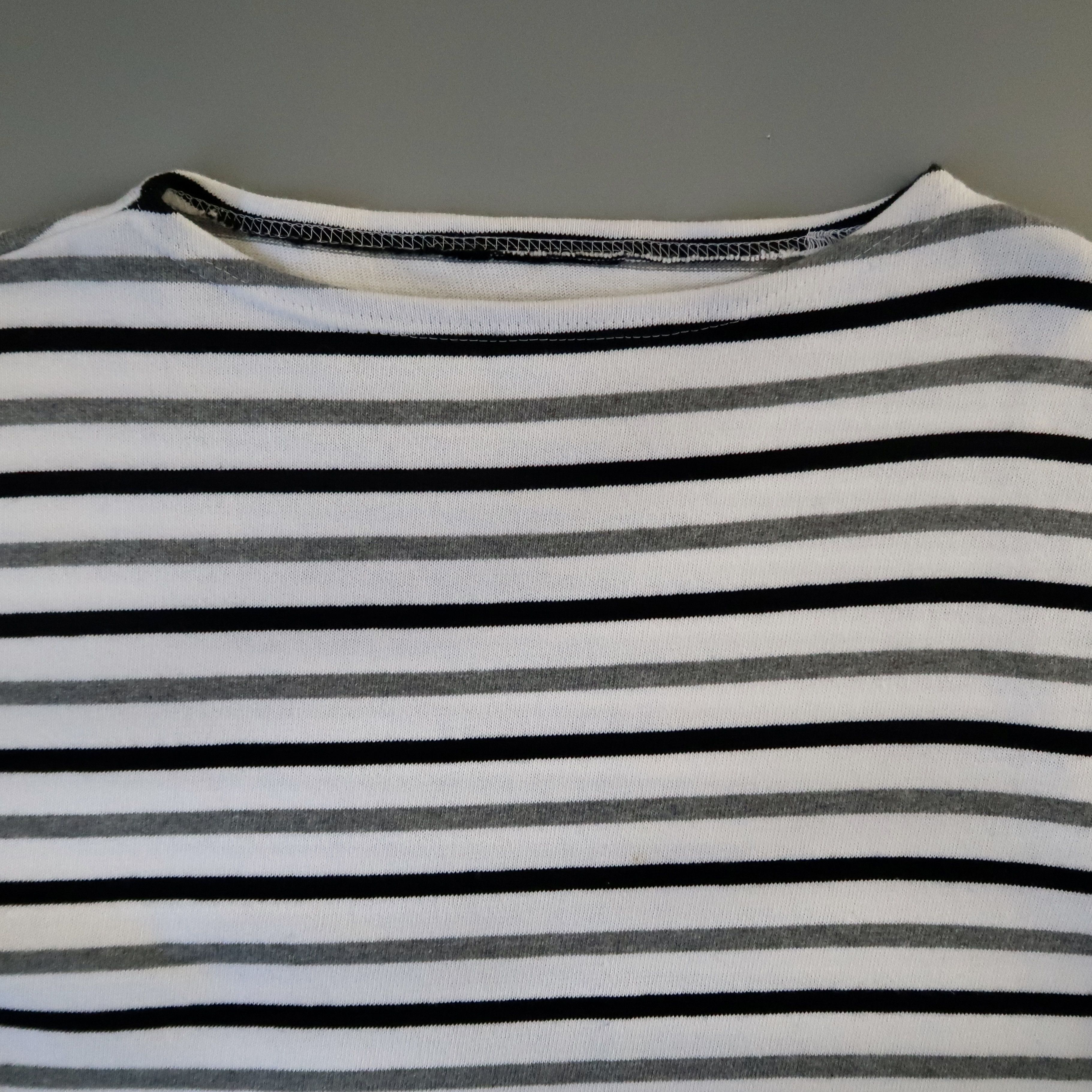 Saint James Tagless, SAINT JAMES heavyweight cotton striped breton shirt Size US S / EU 44-46 / 1 - 6 Thumbnail