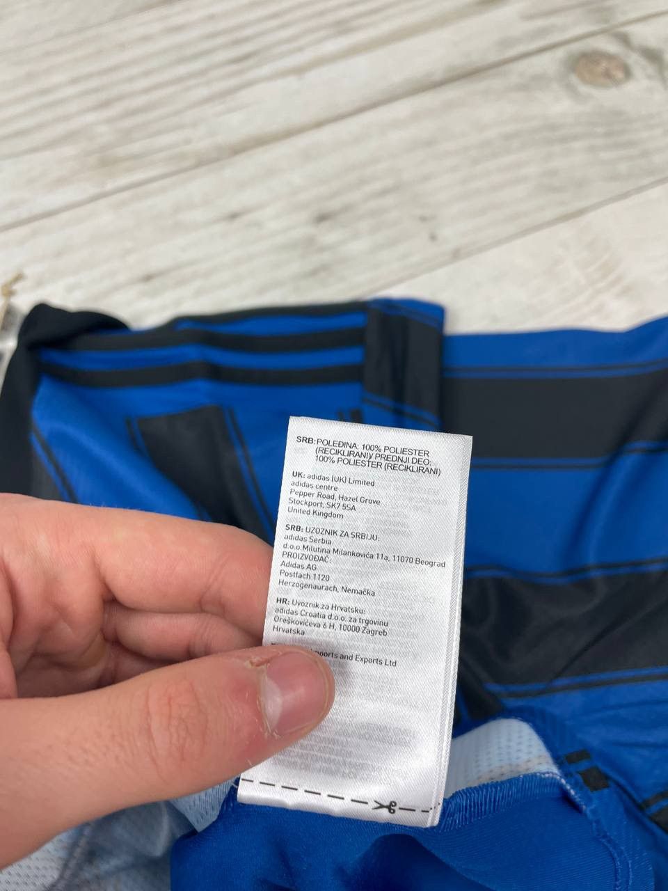 Adidas Adidas Hamburg SV 2021 2022 Away Shirt Soccer Jersey Size US XXL / EU 58 / 5 - 9 Thumbnail