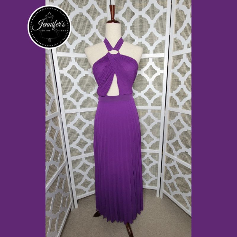light pink halter prom dress Pink Halter Satin Mermaid Open Back Long Formal Prom Dresses Pink / 10 main image 0