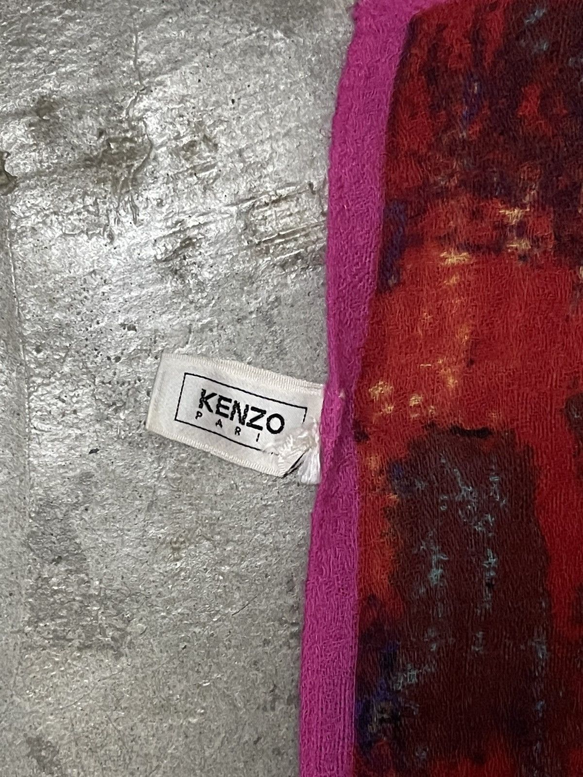 Kenzo KENZO PARIS WOOL BLEND SILK SCARVES Size ONE SIZE - 5 Thumbnail