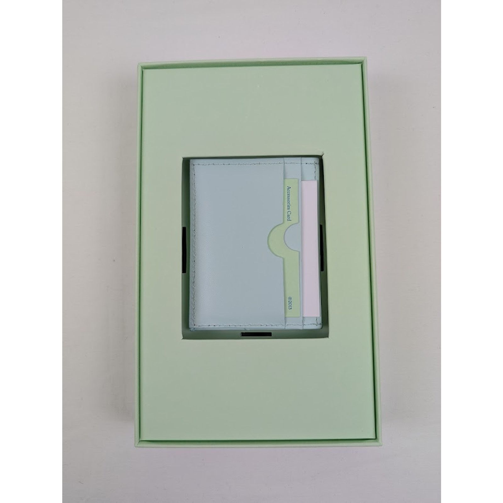 Off-White o1rshd1 DUP / Size: OS / Jack Hammer Card Case in Light Blue Size ONE SIZE - 6 Thumbnail