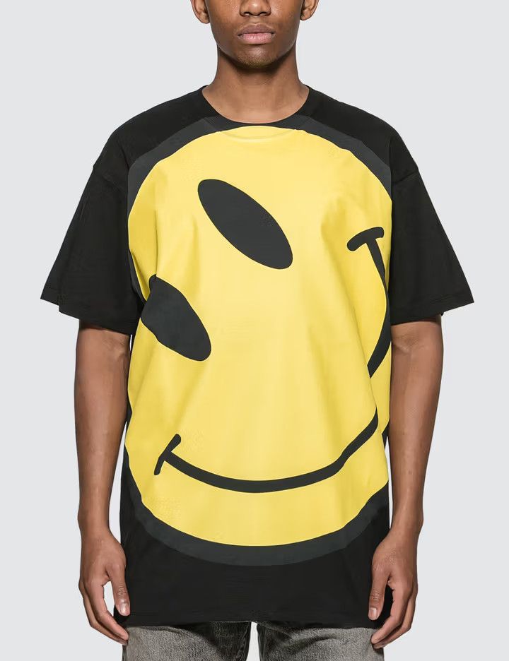 Raf Simons o1y0325 Crewneck T-Shirt in Black/Yellow Size US XS / EU 42 / 0 - 1 Thumbnail