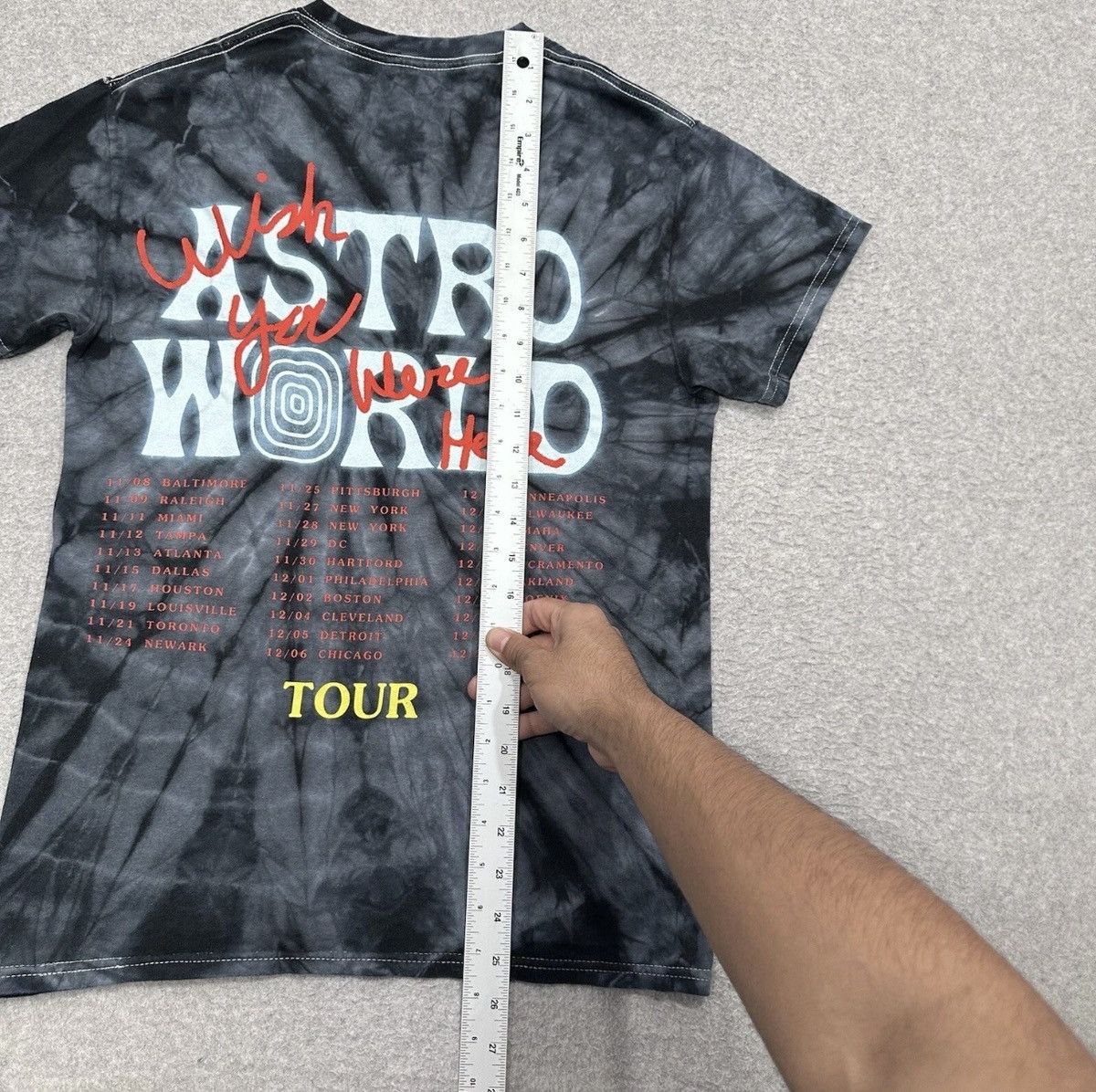Other ASTROWORLD Shirt Men’s Small Blue Wish You Were Here Tour Size US S / EU 44-46 / 1 - 7 Thumbnail