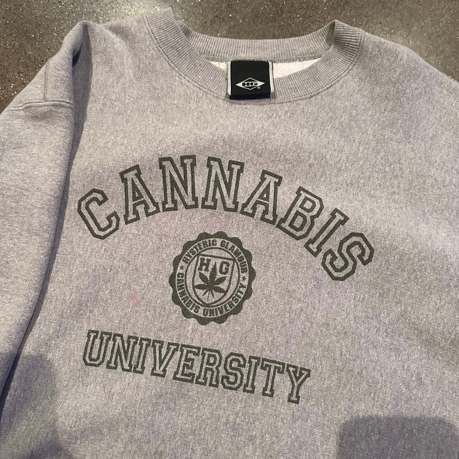 Hysteric Glamour hysteric glamour cannabis university vintage sweatshirt Size US L / EU 52-54 / 3 - 2 Thumbnail